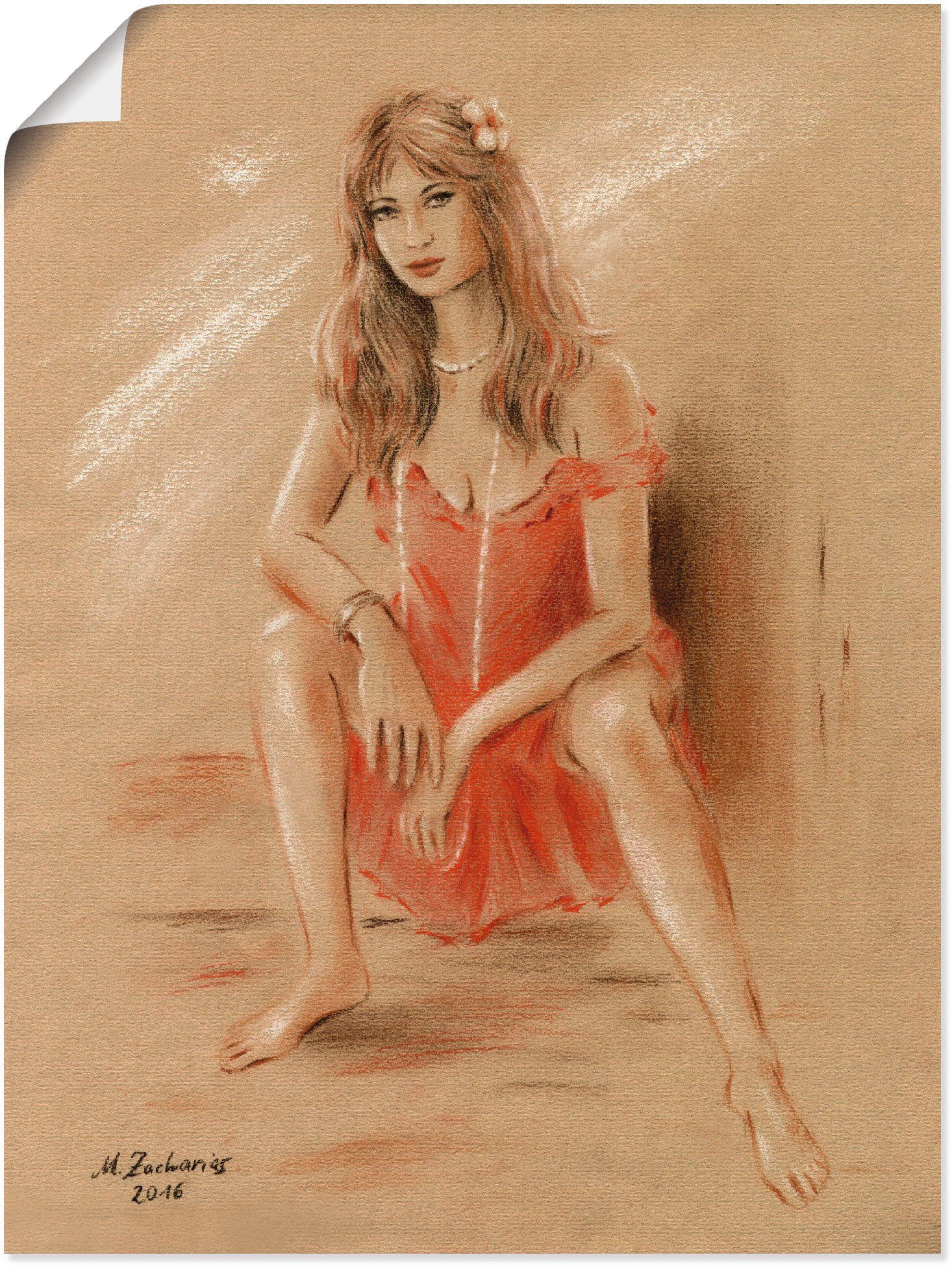 Artland artprint Sehnsucht Erotik Frauen