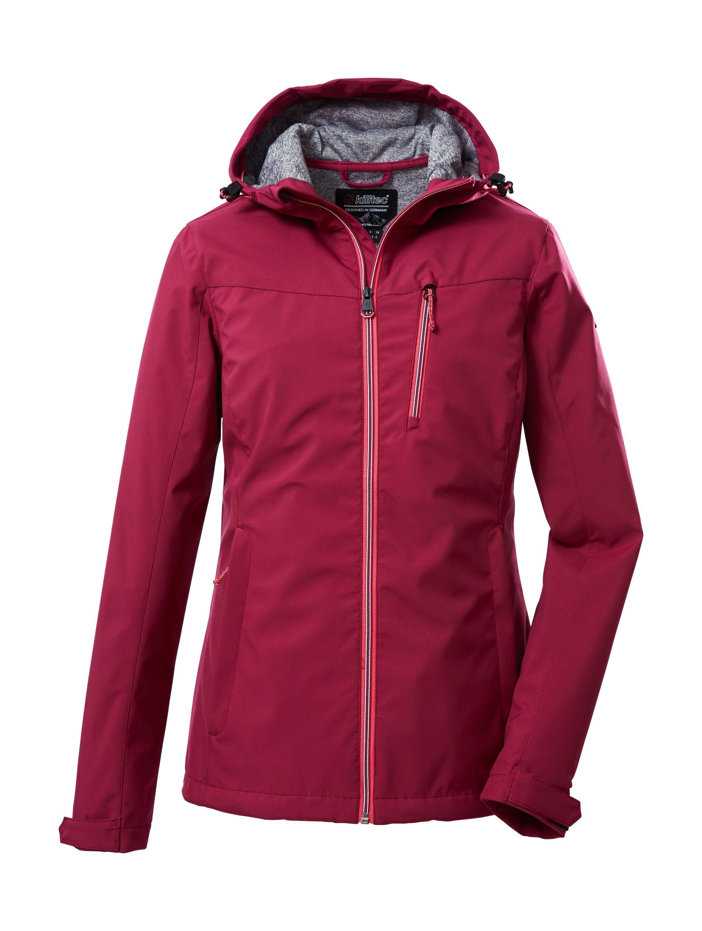 Killtec Softshell-jack KOS 89 WMN SFTSHLL JCKT Dames softshelljack: wind- en waterdicht, ademend