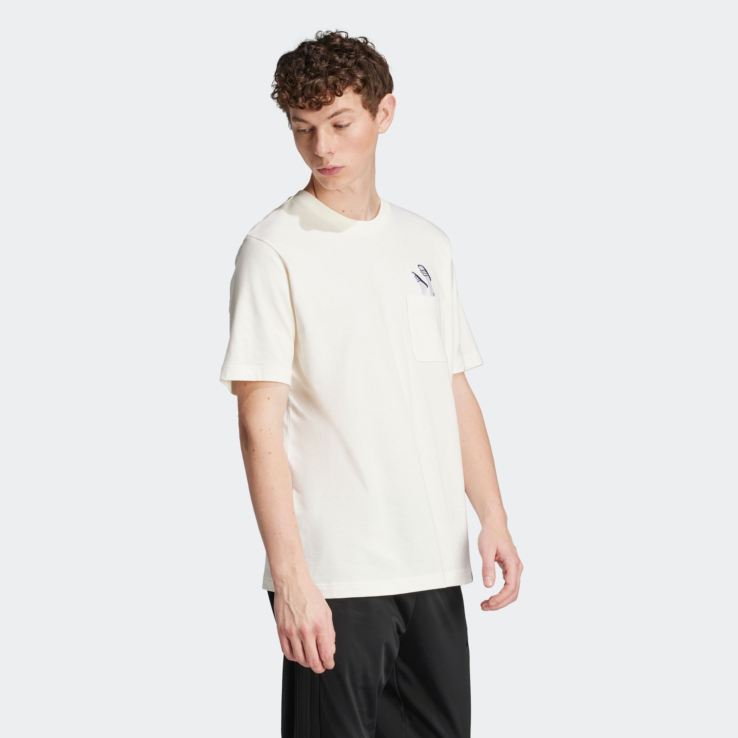 adidas Sportswear T-shirt M L SLIDE PKT T