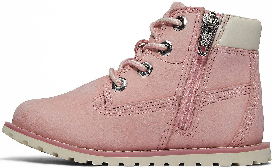 Timberland Veterschoenen POKEY PINE MID LACE UP WITH ZIP BOOT Winterlaarzen, veterschoenen, winterschoenen