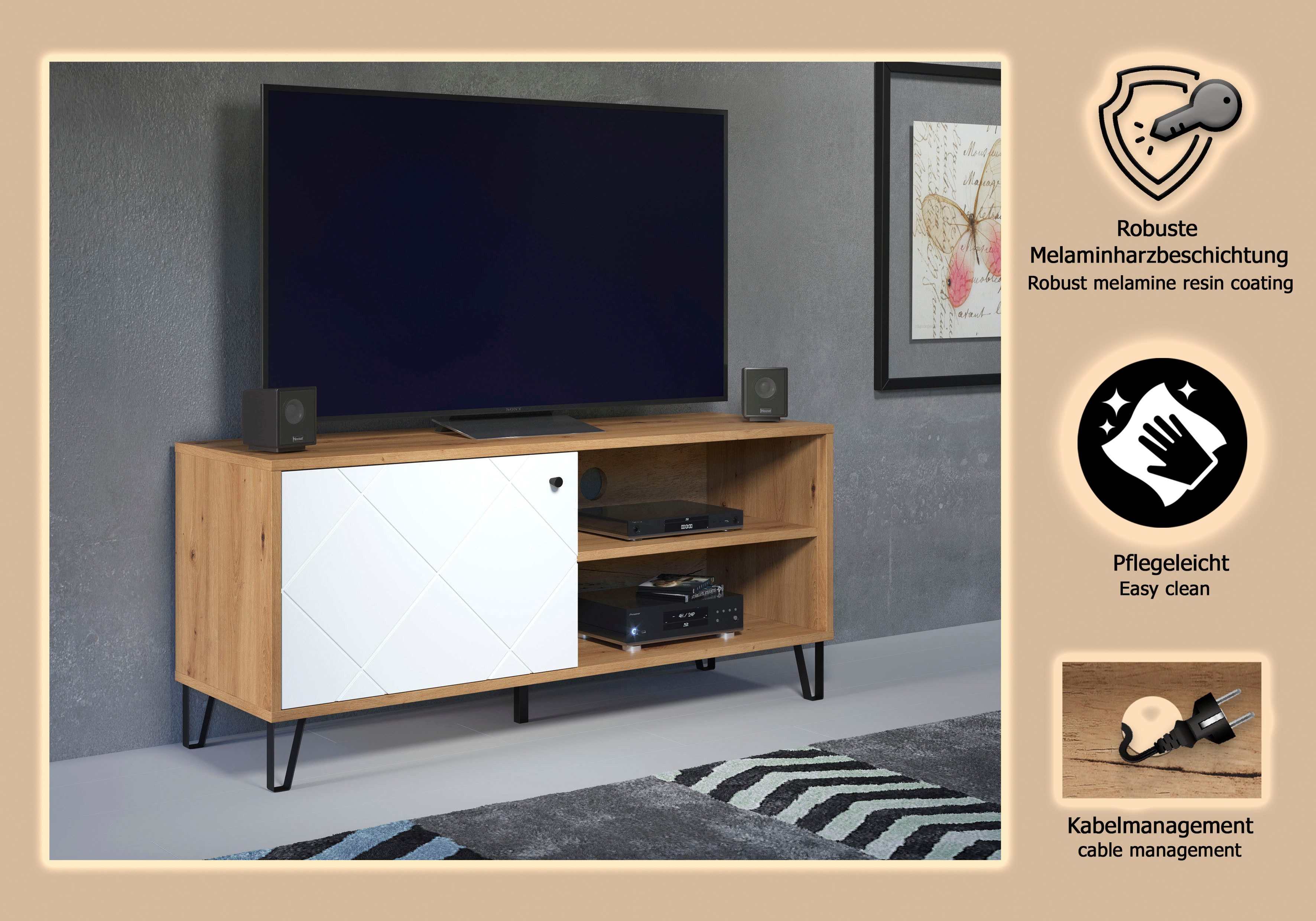 Places of Style Tv-meubel Tarragona TV-kast