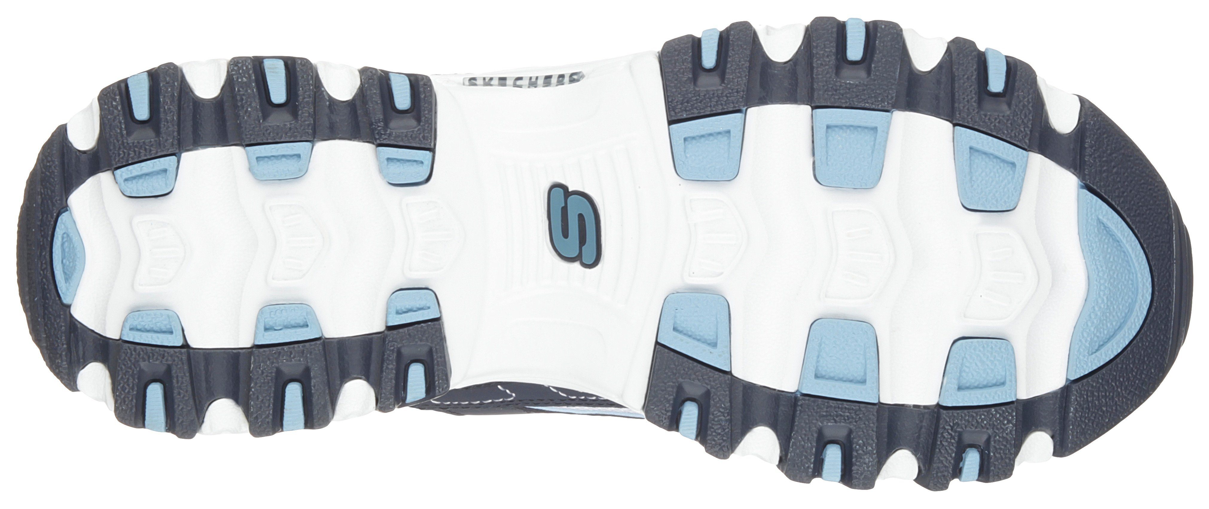 Skechers Sneakers D´Lites - Biggest Fan Vrijetijdsschoen, lage schoen, veterschoen in trendy chunky-stijl