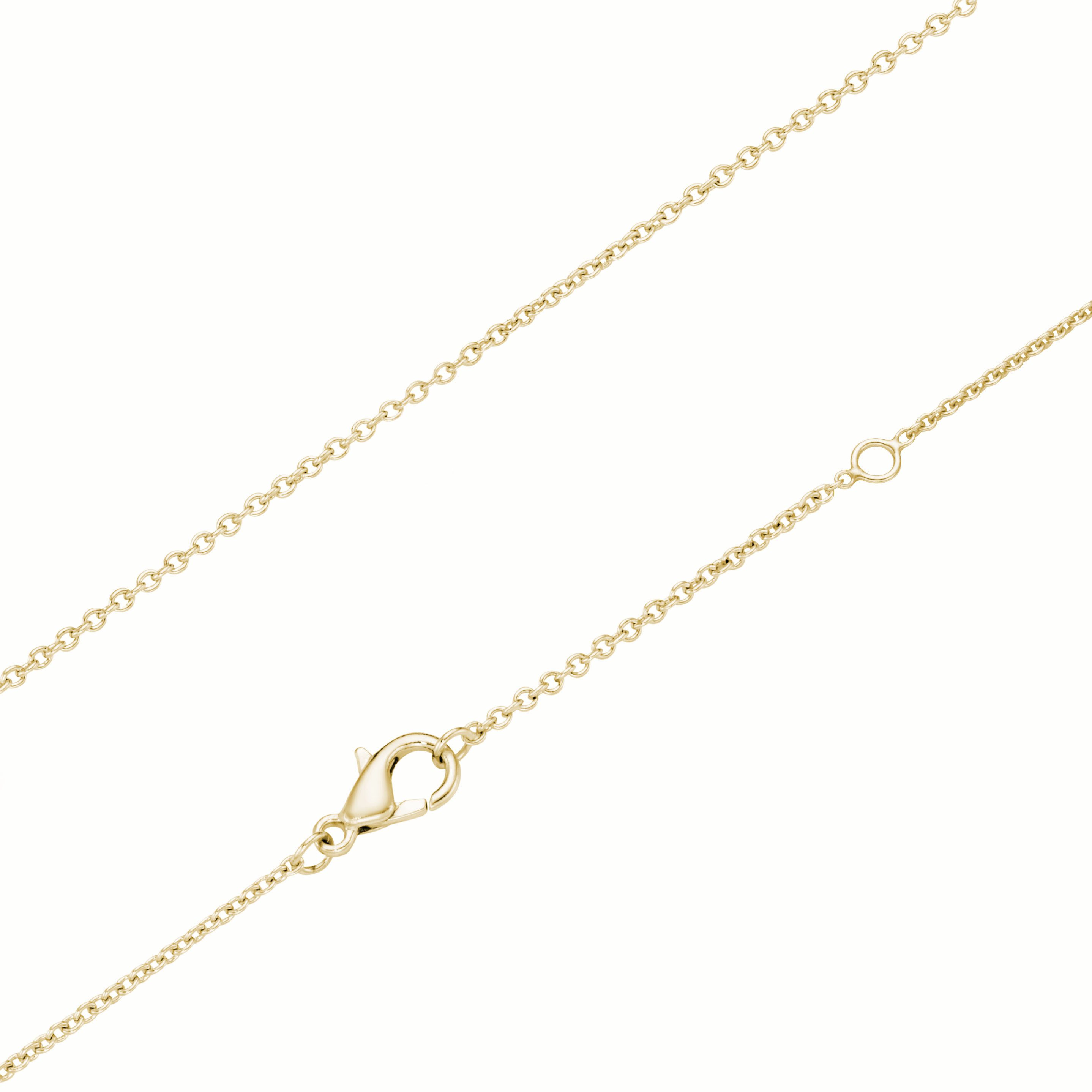 Firetti Ketting met hanger Sieraad cadeau halssieraad halsketting ketting solitair bicolor