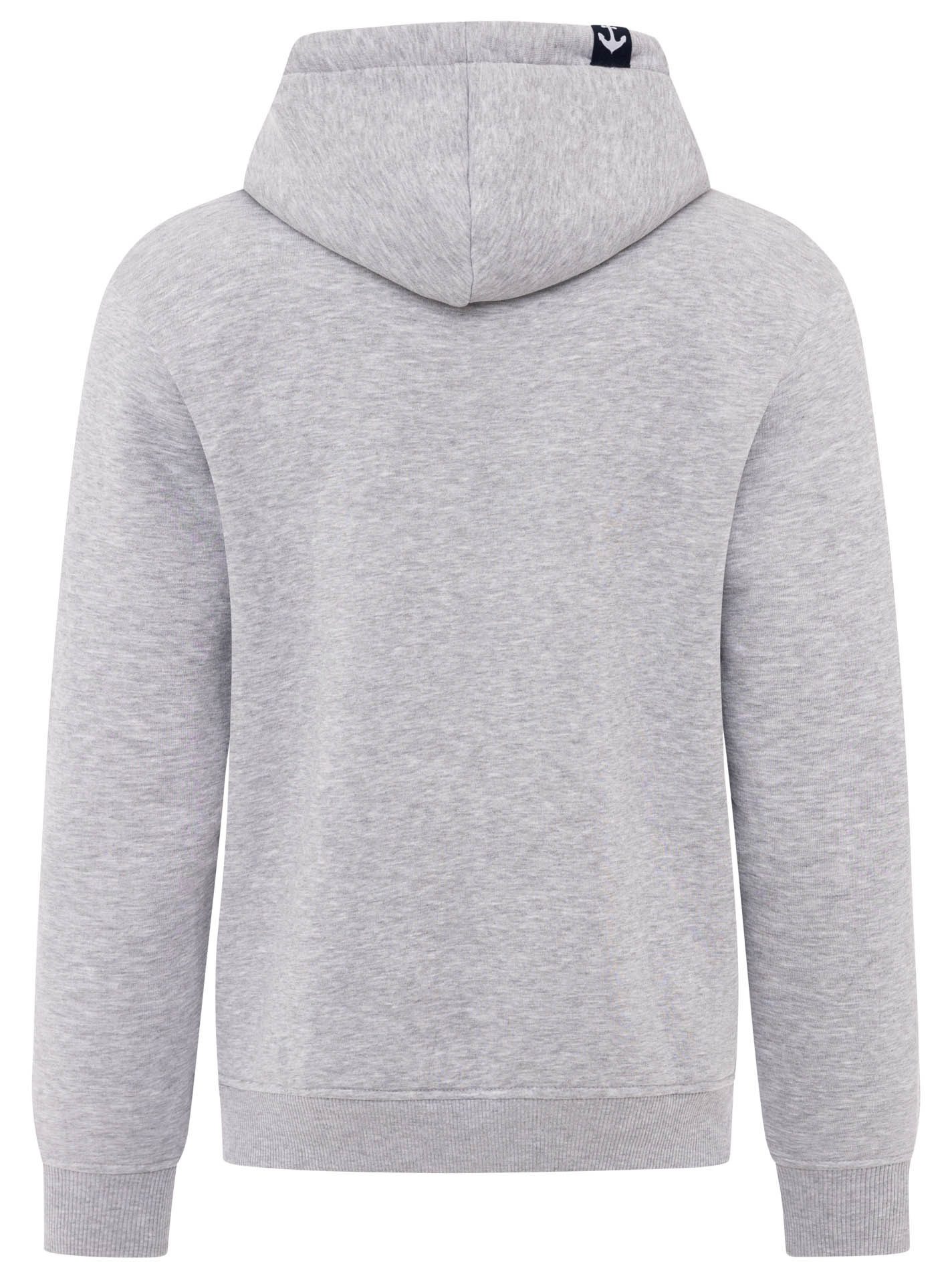 Zwillingsherz Hoodie Surfer met frontzakken en koord