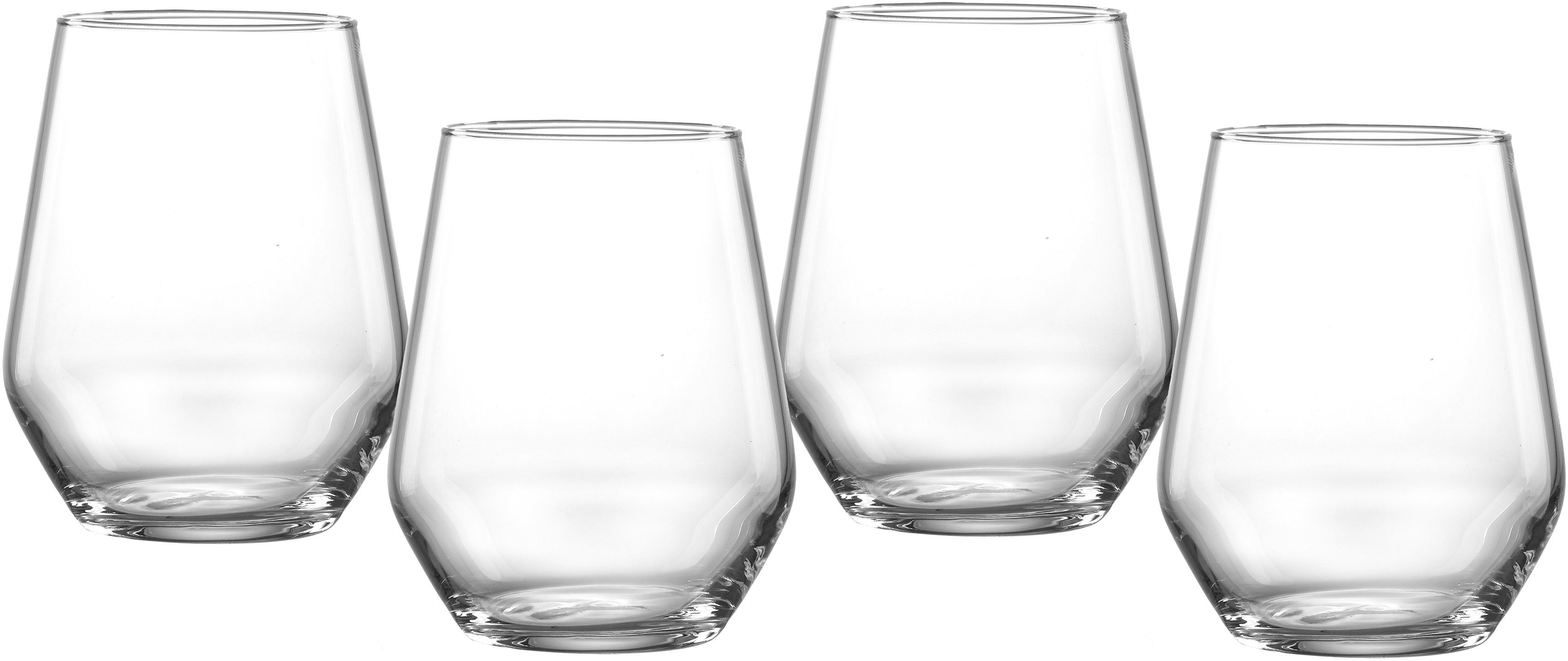 Ritzenhoff & Breker Longdrinkglas Mambo 4-delig, 400 ml (set, 4-delig)