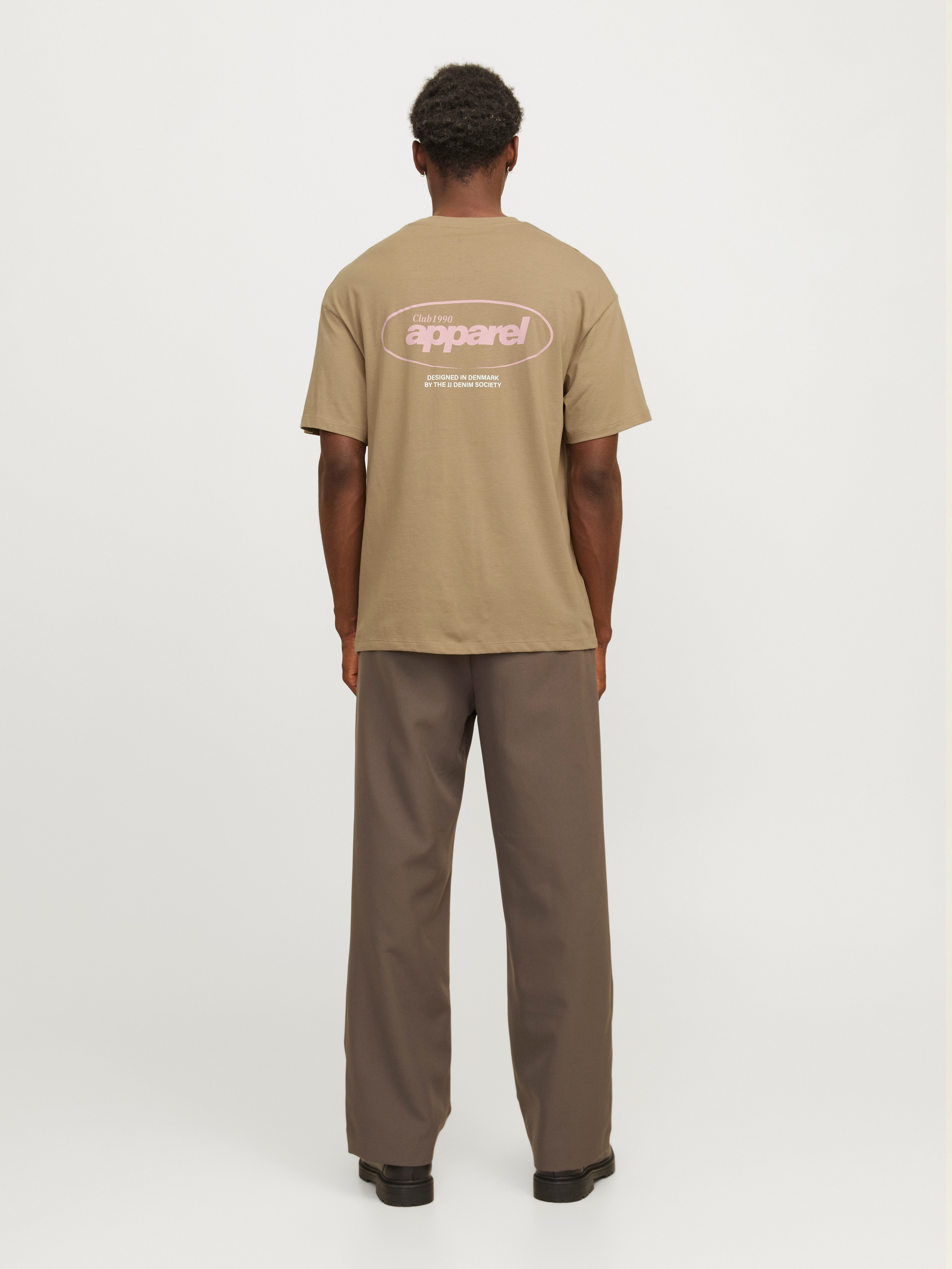 Jack & Jones Shirt met ronde hals JJEBRADLEY GRAPHIC TEE SS O-NECK NOOS