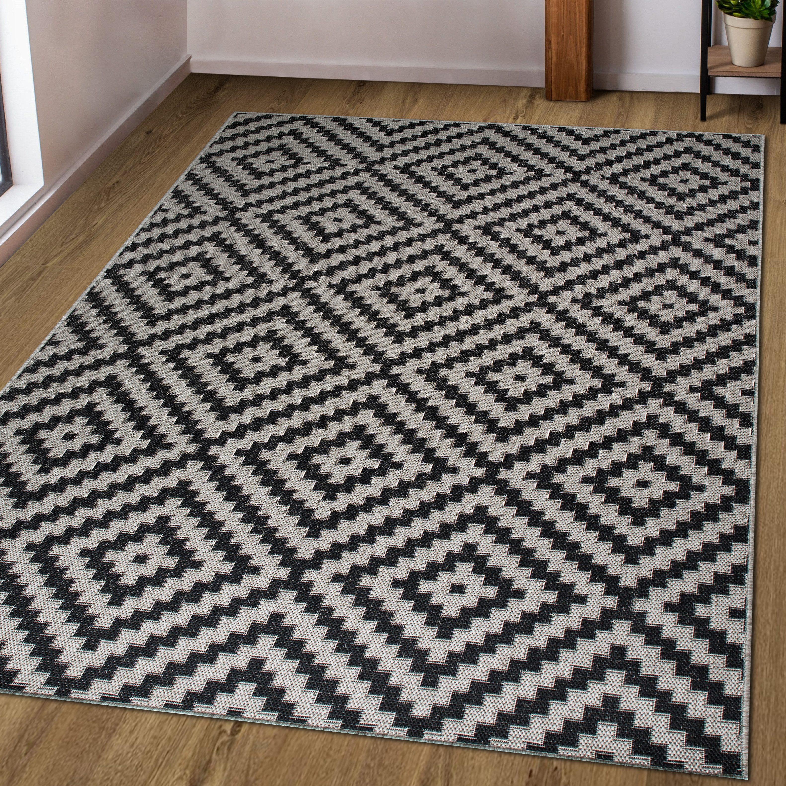 my home Vloerkleed Cordoba is ook als loper verkrijgbaar Geschikt voor binnen en buiten, sisal-look, weerbestendig & uv-bestendig, boho