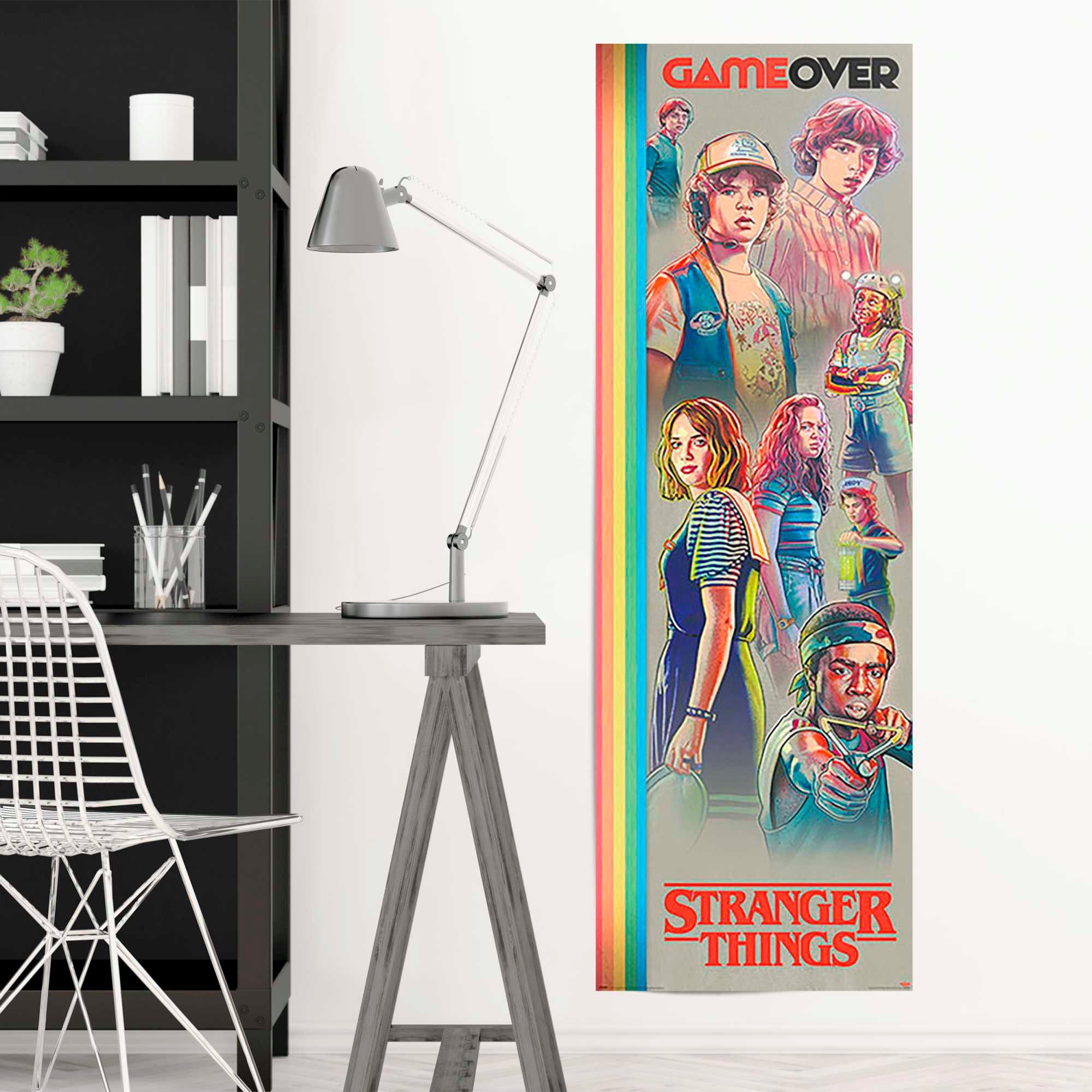 Reinders! Poster Stranger things - game over