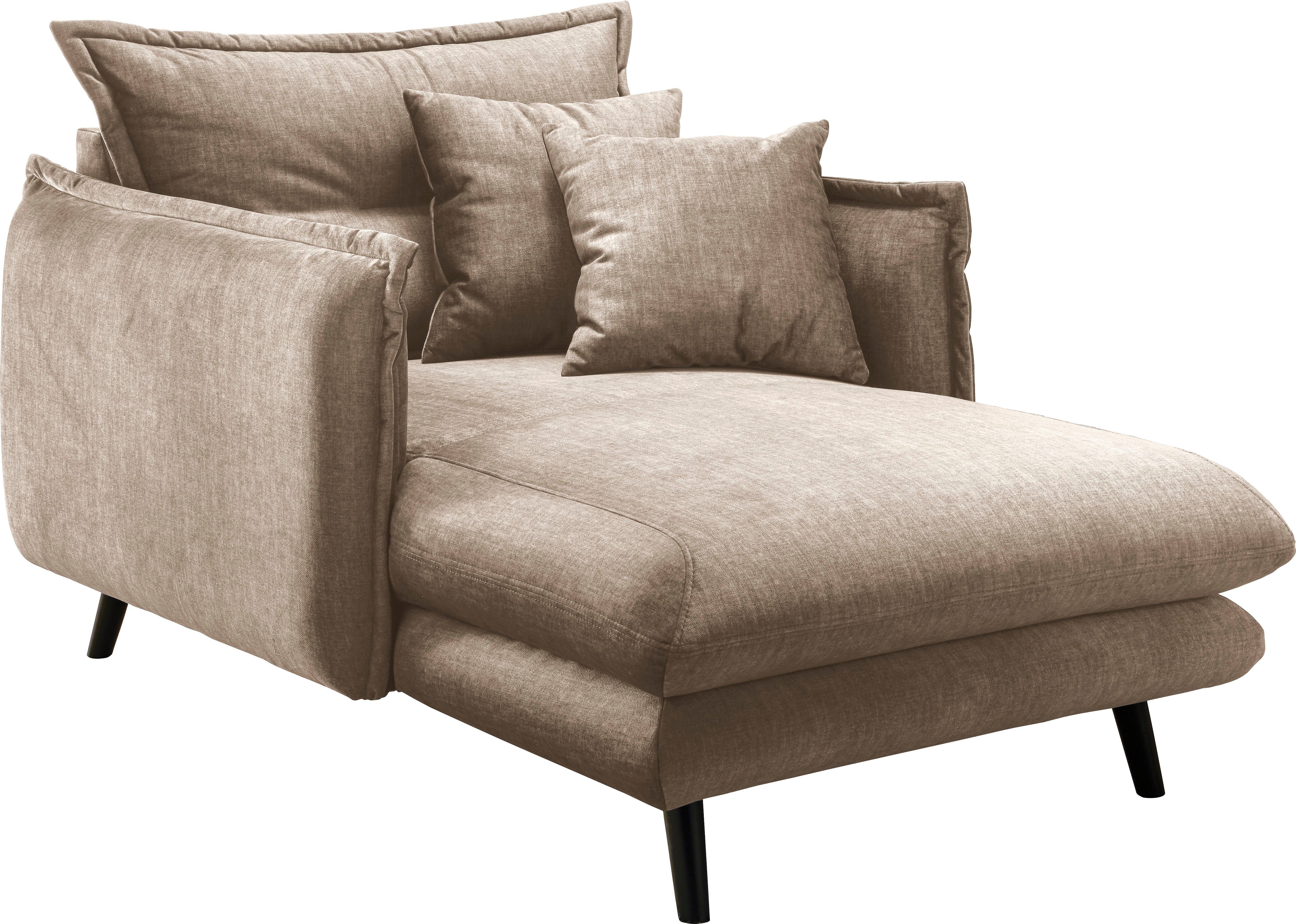 INOSIGN Loveseat LAZIO moderne fauteuil met een comfortabele bekleding, 2 stuks decoratieve sierkussens