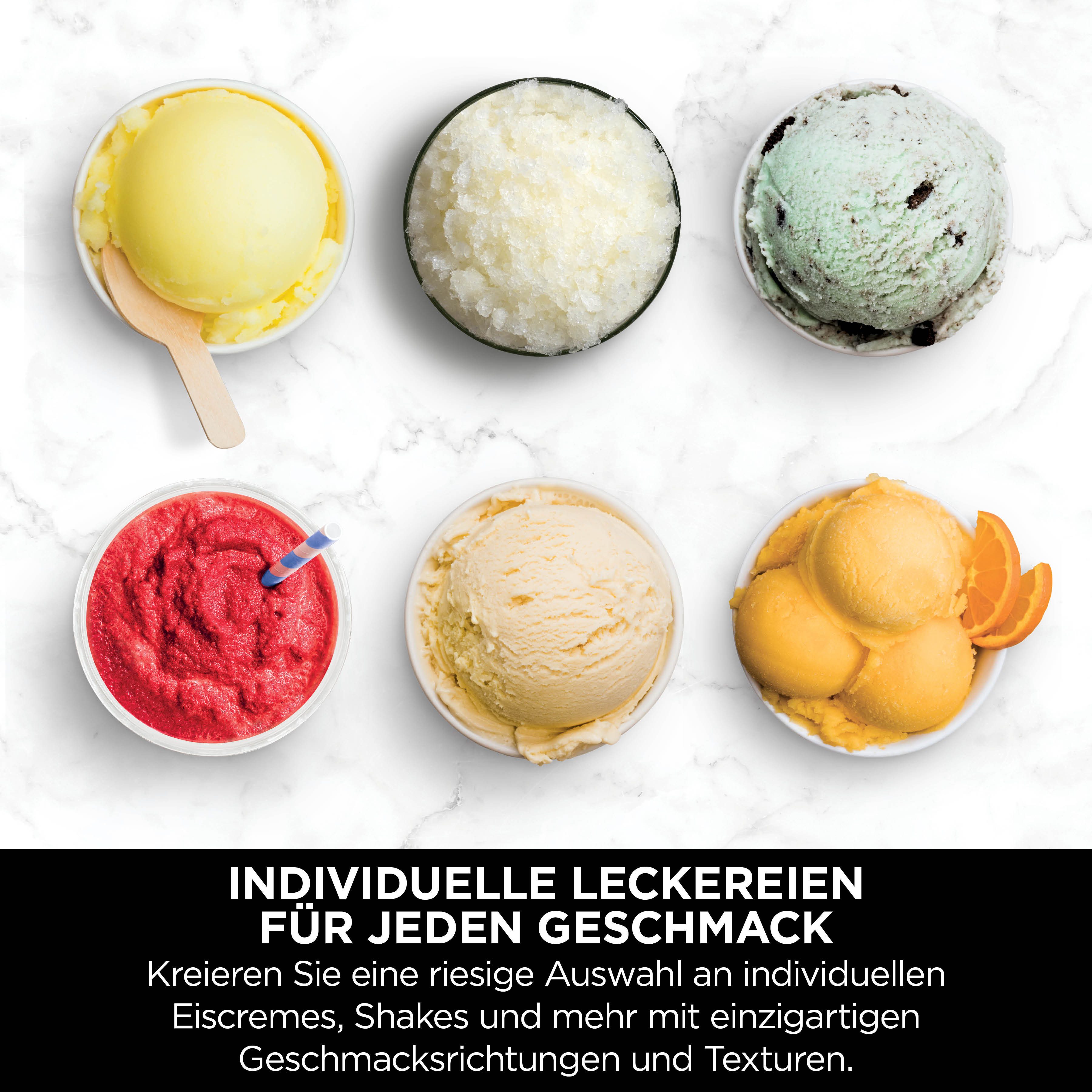 NINJA Ijsmachine NC501EU Creami Deluxe, 10-in-1 Eis-und Eisgetränkmaschine