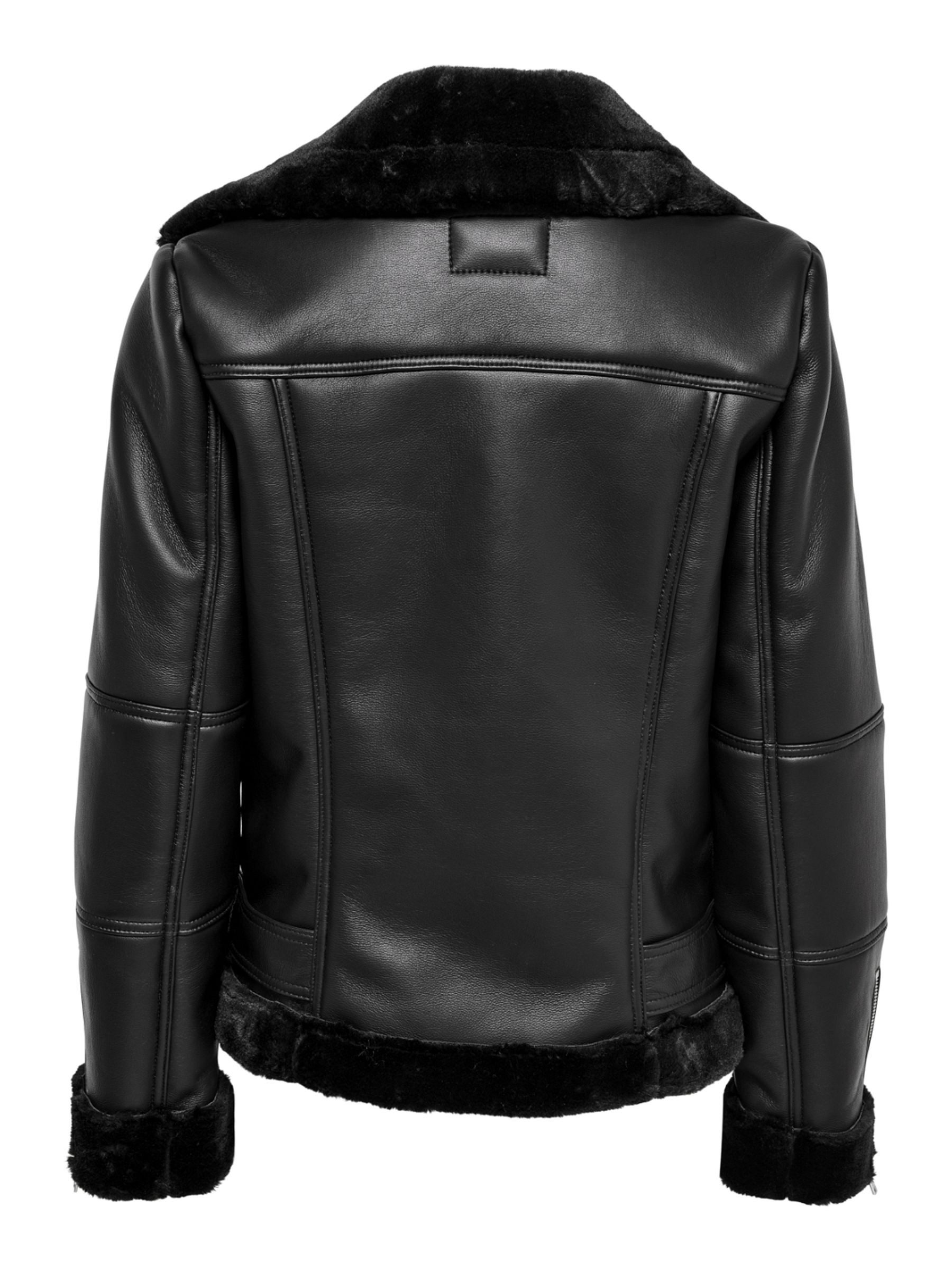 Only Imitatieleren jack ONLAGNETE FAUX LEATHER BIKER JKT OTW