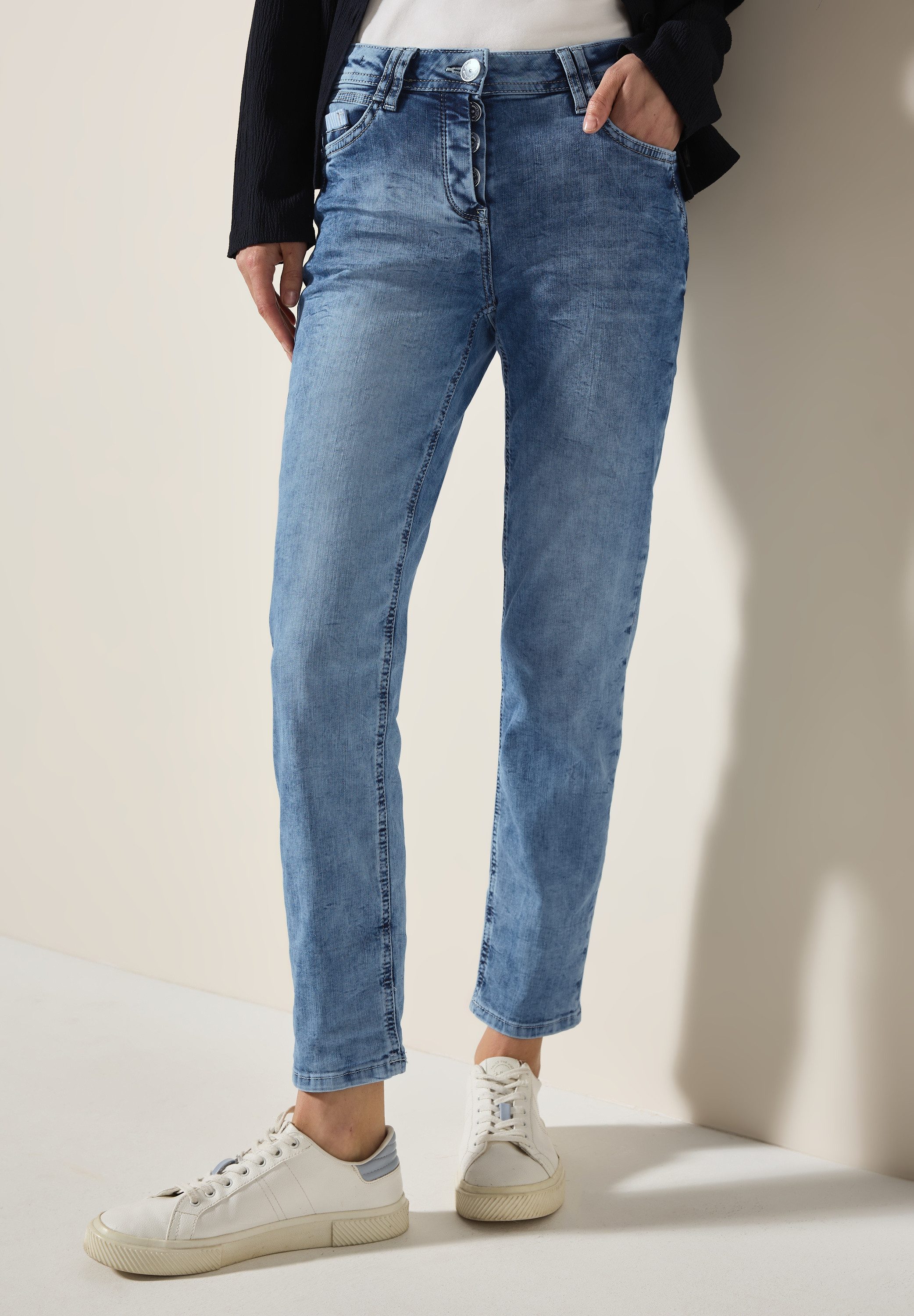 Cecil Regular fit jeans Stijl Scarlett