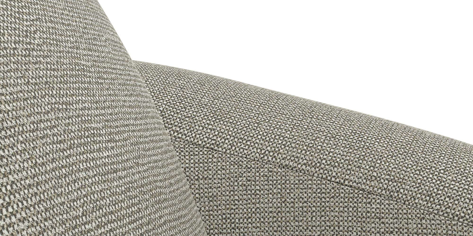 FLEXLUX Fauteuil Torino, rond, draaibaar, eenpersoonsbank, fauteuil, Modern, organisch fauteuilontwerp, koudschuim, golfvering