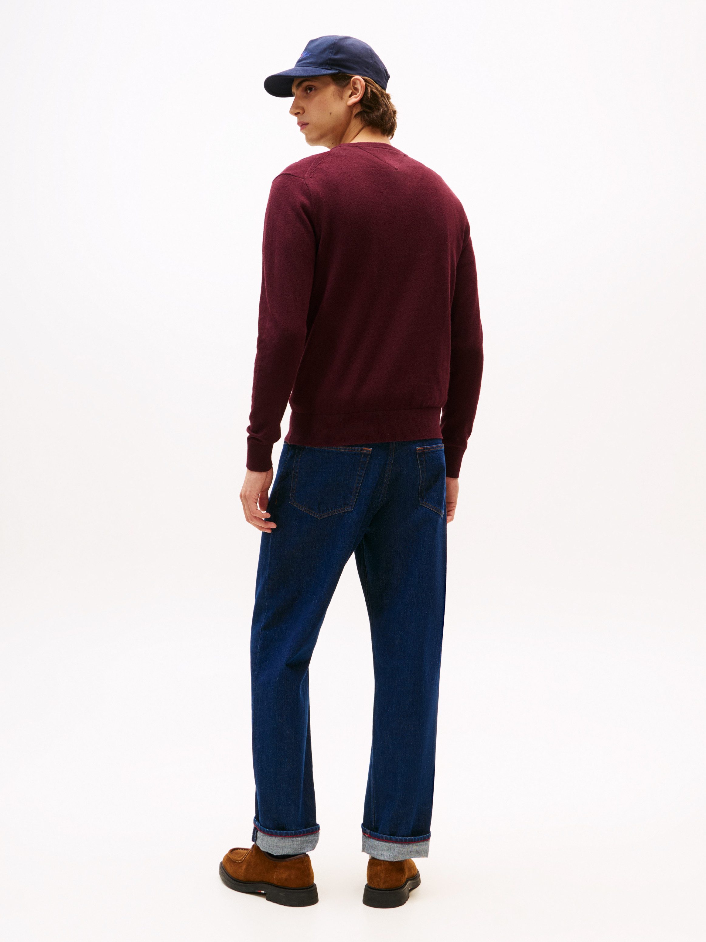 Tommy Hilfiger Trui met ronde hals PIMA ORG CTN CASHMERE CREW NECK