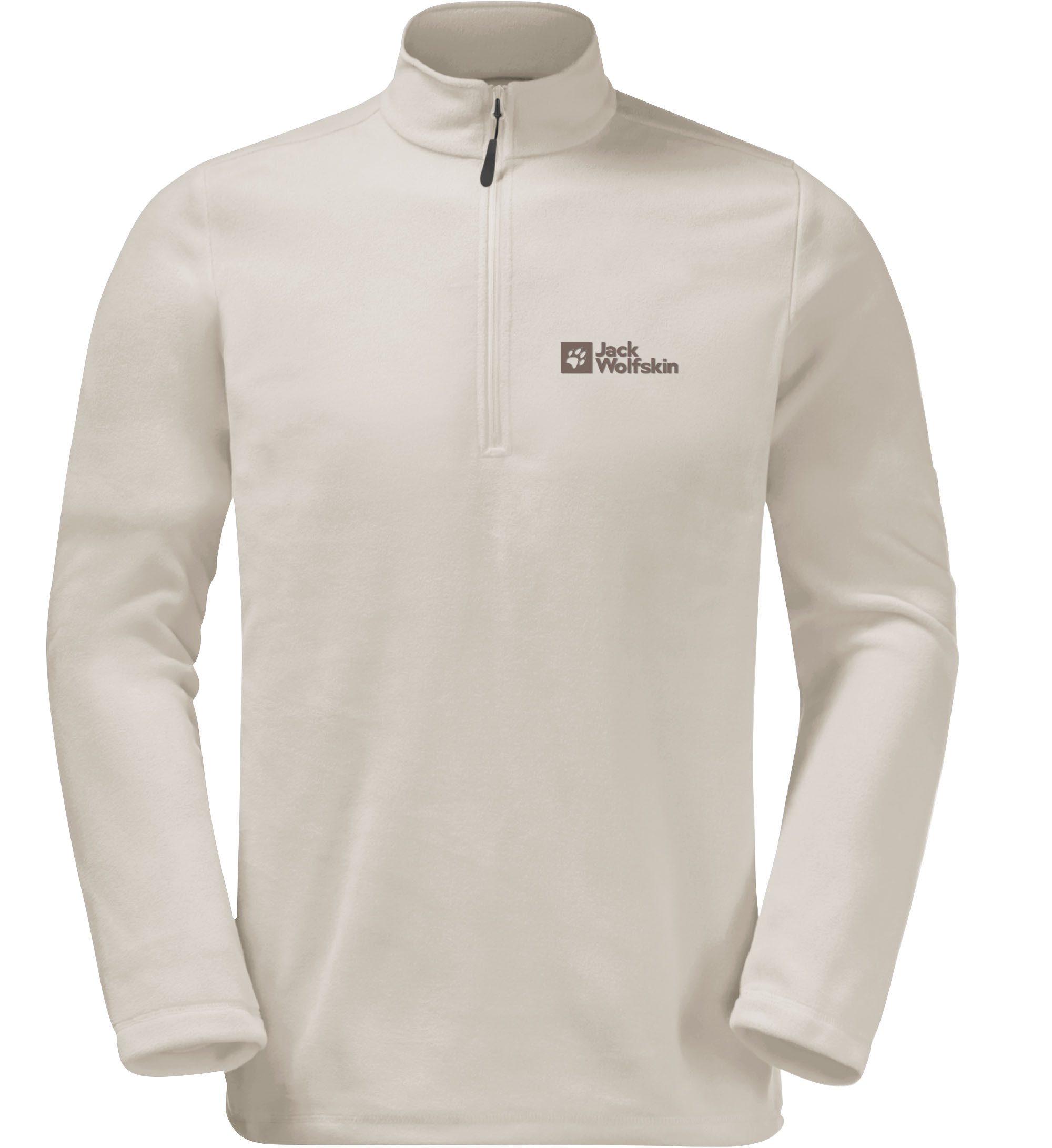Jack Wolfskin Fleecetrui TAUNUS HZ M van gerecycled polyester, ademend