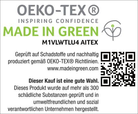 Home affaire Kussenovertrek Melli kussenovertrek, Öko-TEX® en Made in green gecertificeerd (2 stuks)