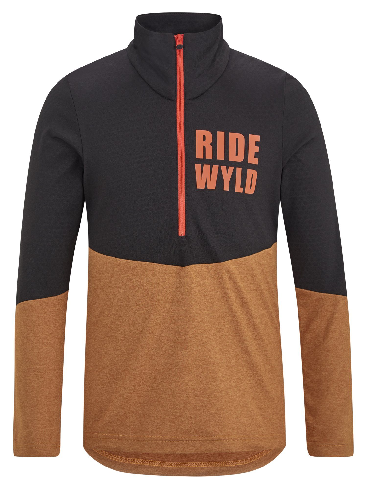 Ziener Fleecetrui JOKKA kinderen sweatshirts maat 128 bruin