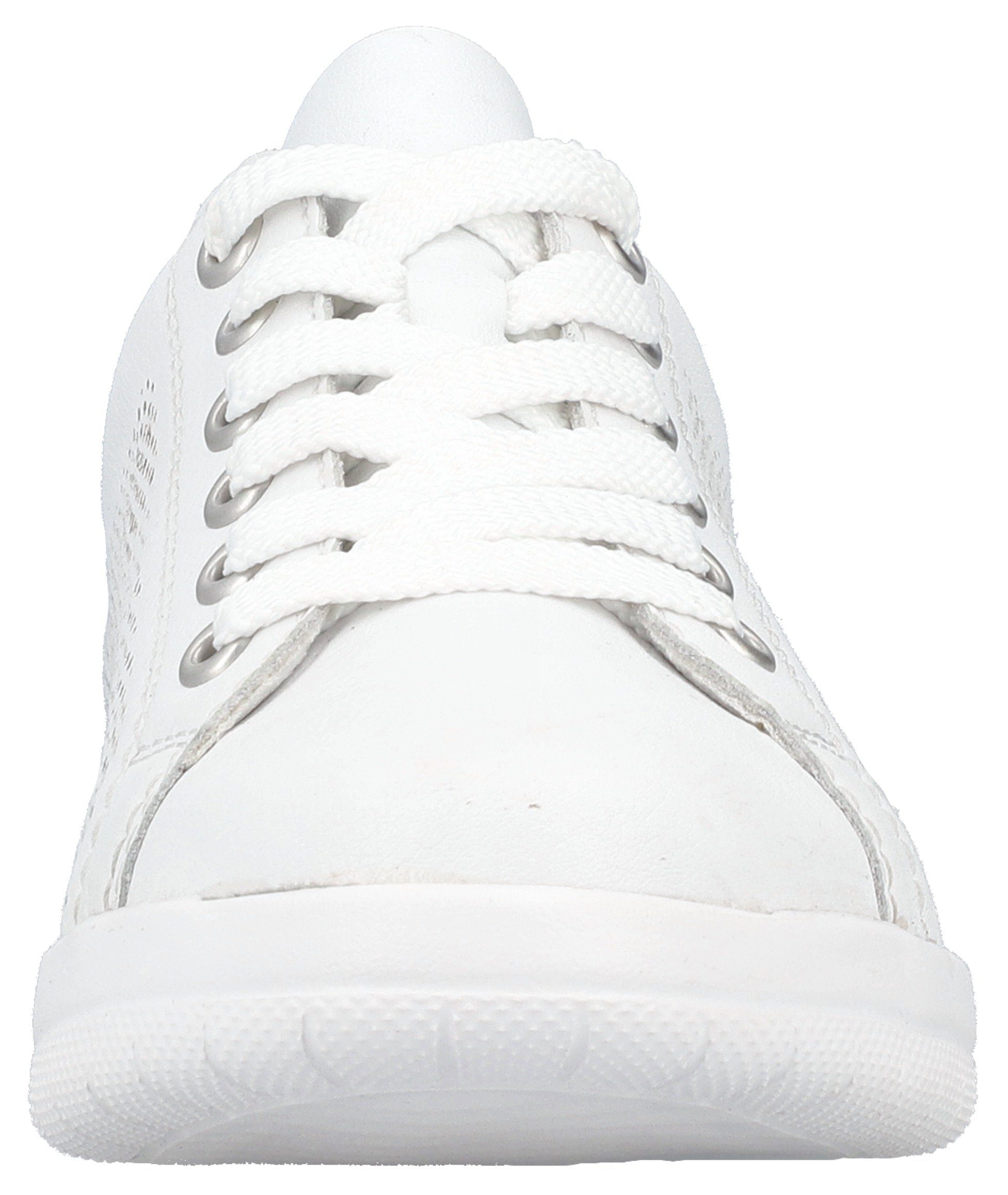 Rieker Sneakers verwijderbare textielinlegzool, vrijetijdsschoen, lage schoen, veterschoen