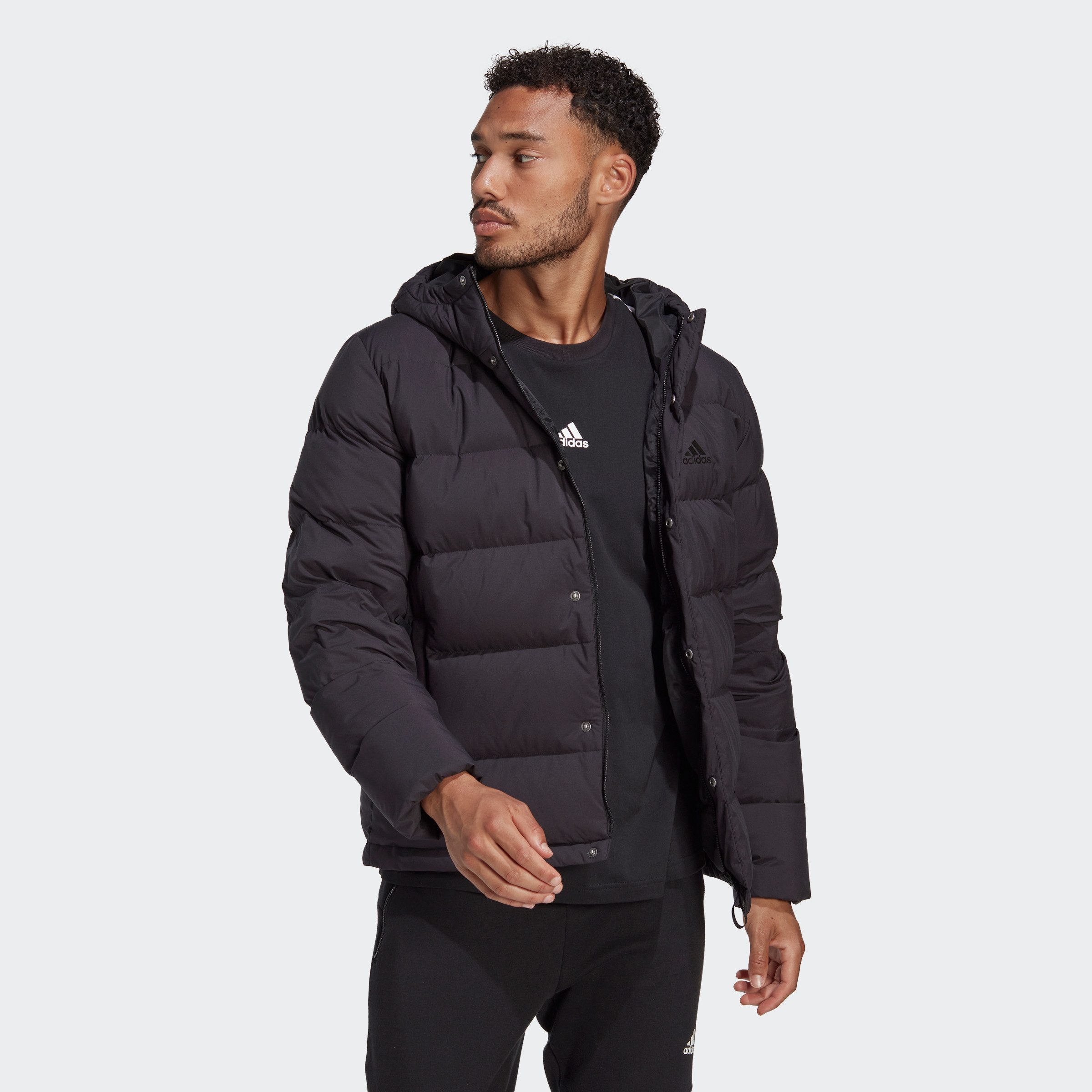 Adidas Sportswear Outdoorjack HELIONIC HOODED donsjack