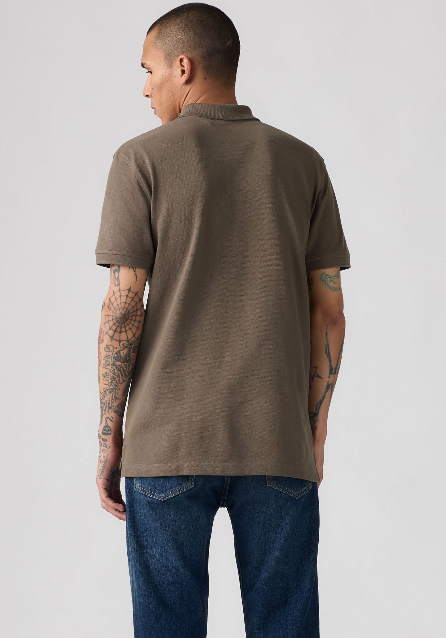 Levi's® Poloshirt LE NEW LEVIS HM POLO met klein batwing-logo