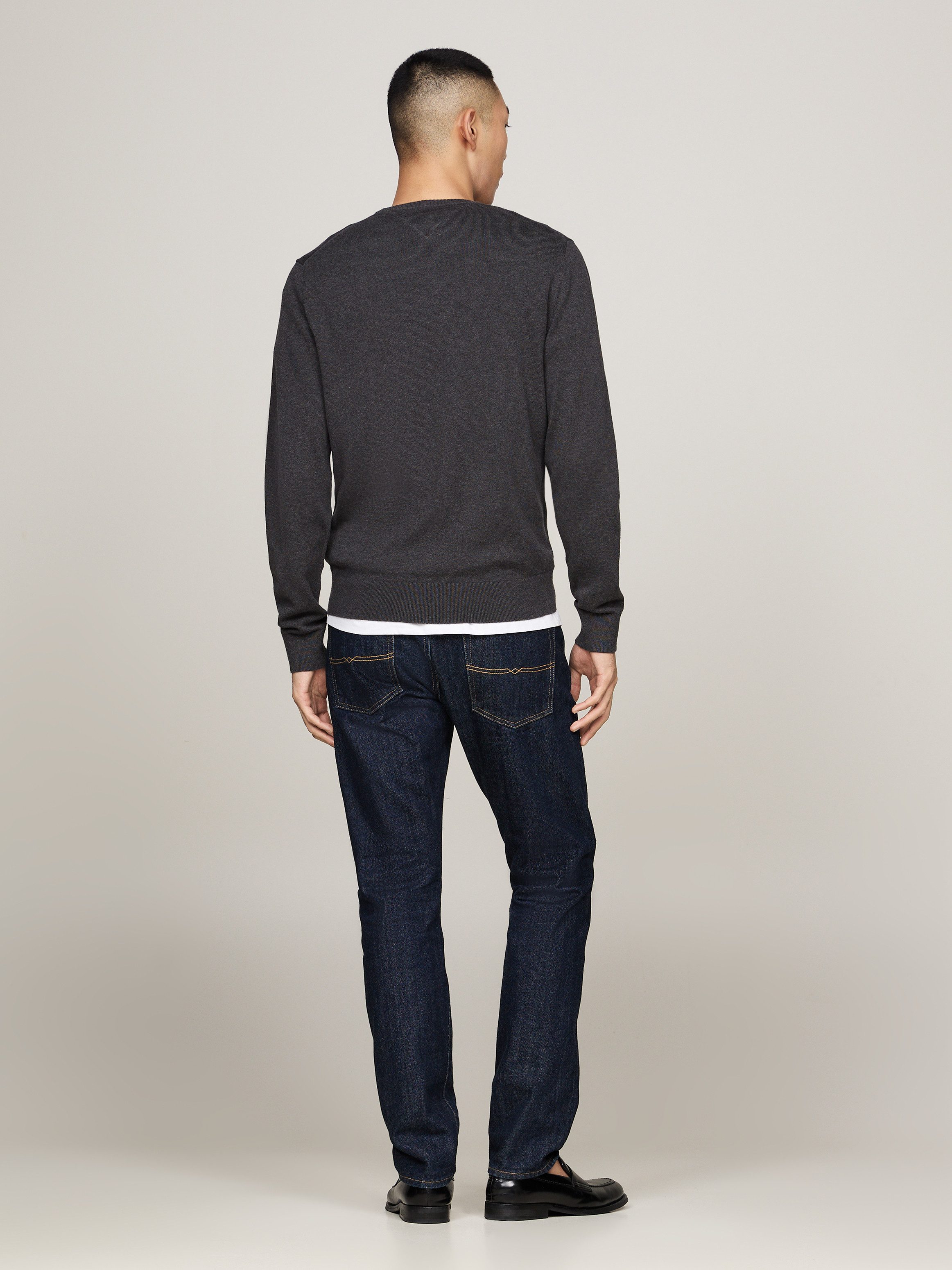 Tommy Hilfiger Trui met ronde hals ESSENTIAL COTTON CREW NECK