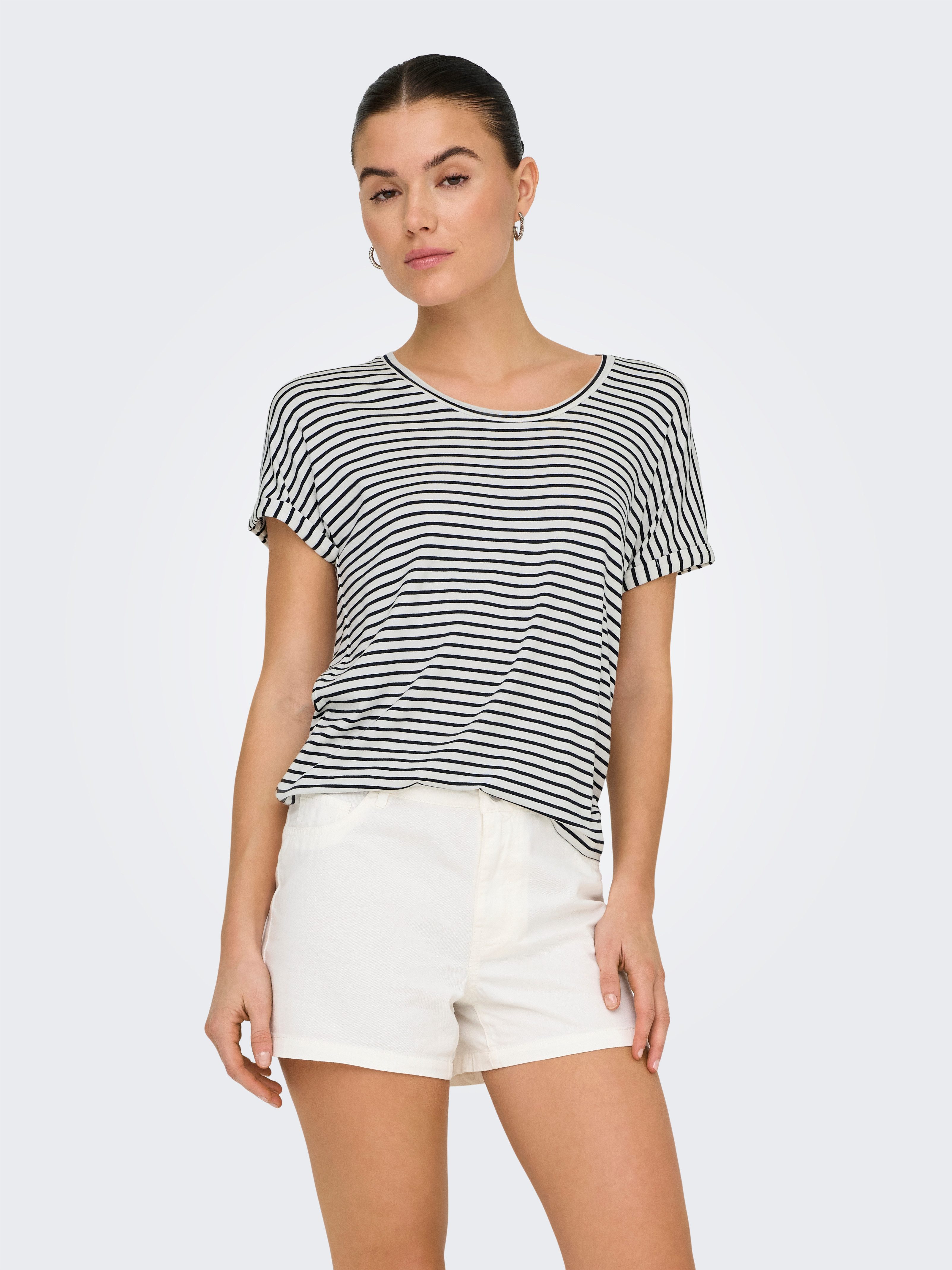 JDY Shirt met korte mouwen JDYSISSY S/S O-NECK TOP JRS