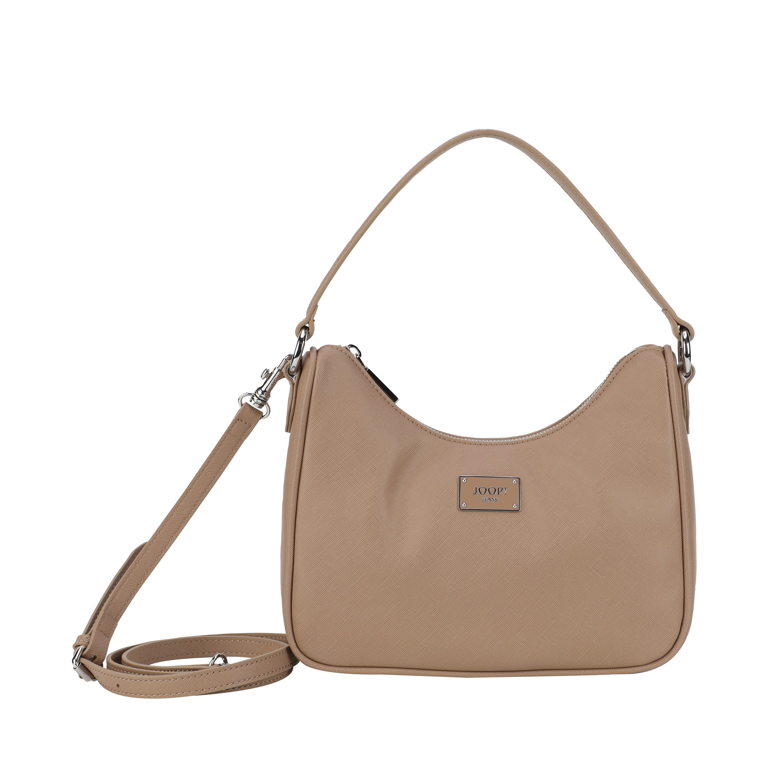 Joop Jeans Schoudertas Cofano Annelie Shoulderbag Mhz dames schoudertassen maat 20,5 cm beige