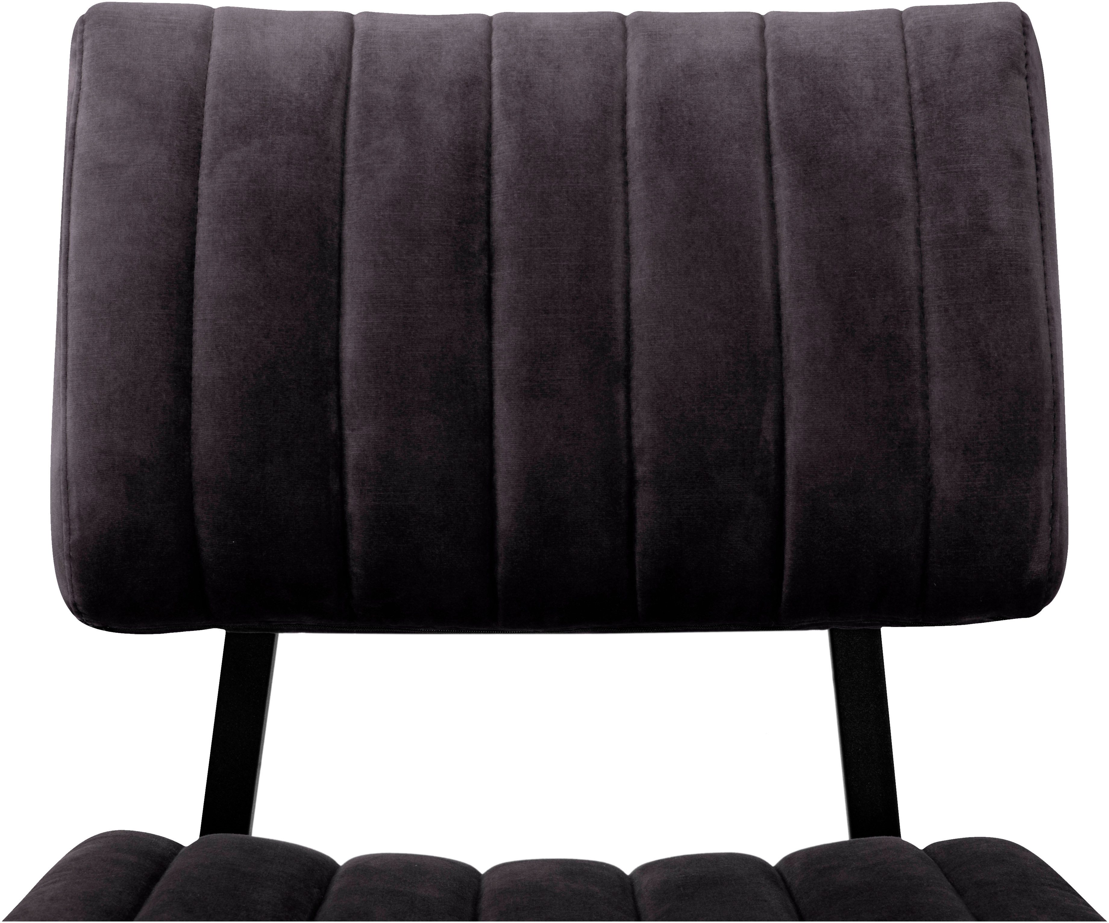 OMG Design Eetkamerstoel Ivan onderhoudsvriendelijk velvet bekleding, keukenstoel (set)