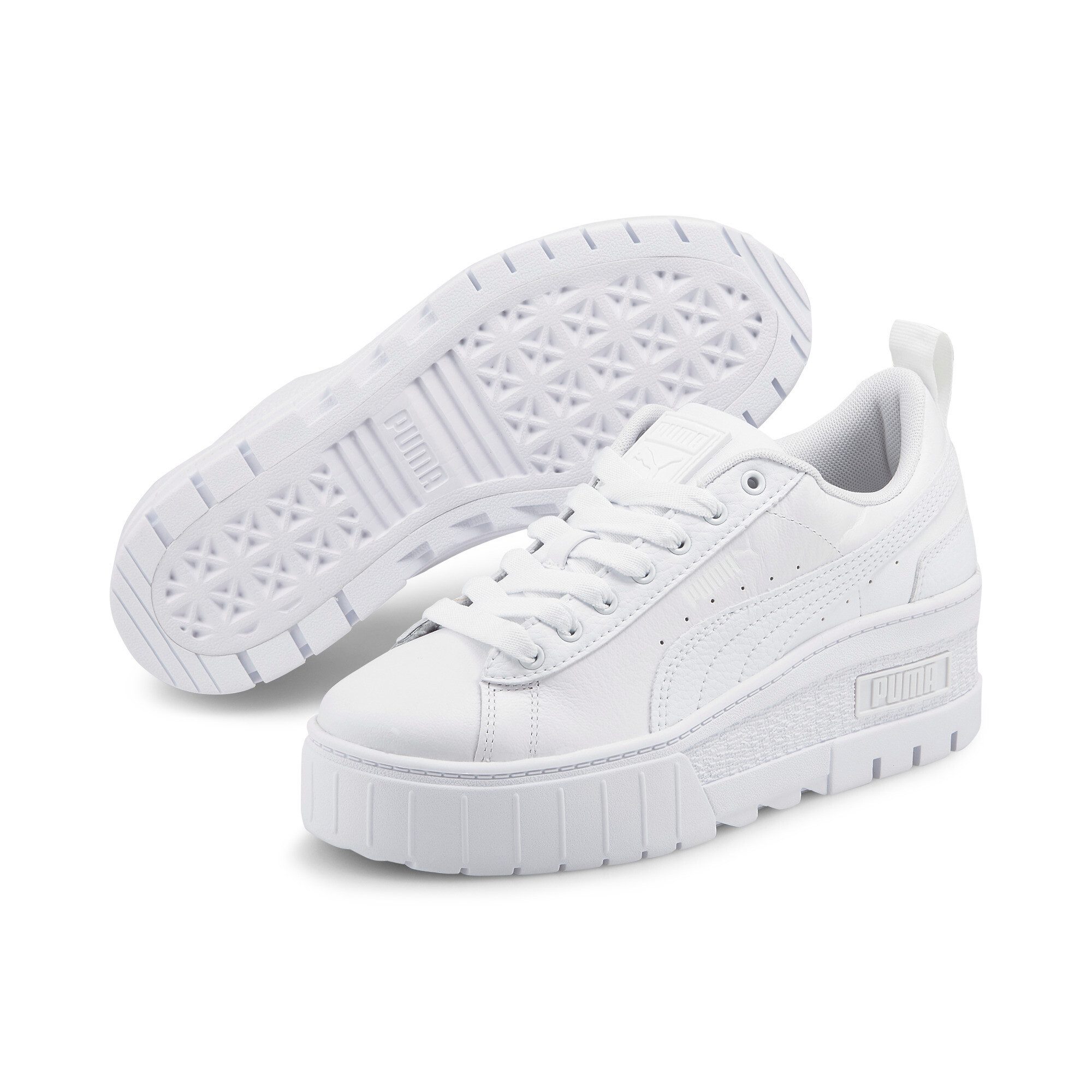 PUMA Sneakers Mayze Wedge Wns met trendy plateauzool