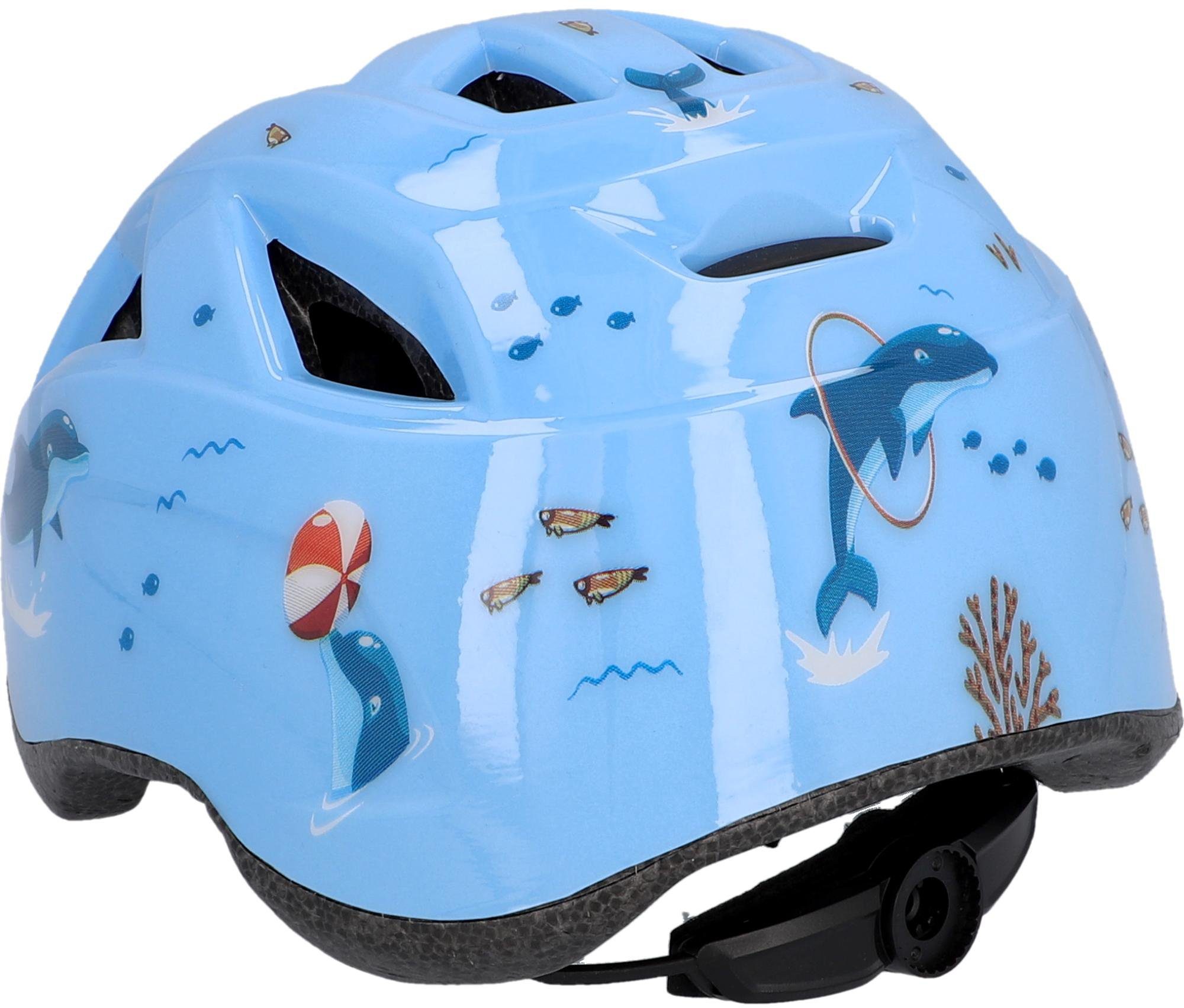Fischer Kinderfietshelm Plus dolfijn XS/S