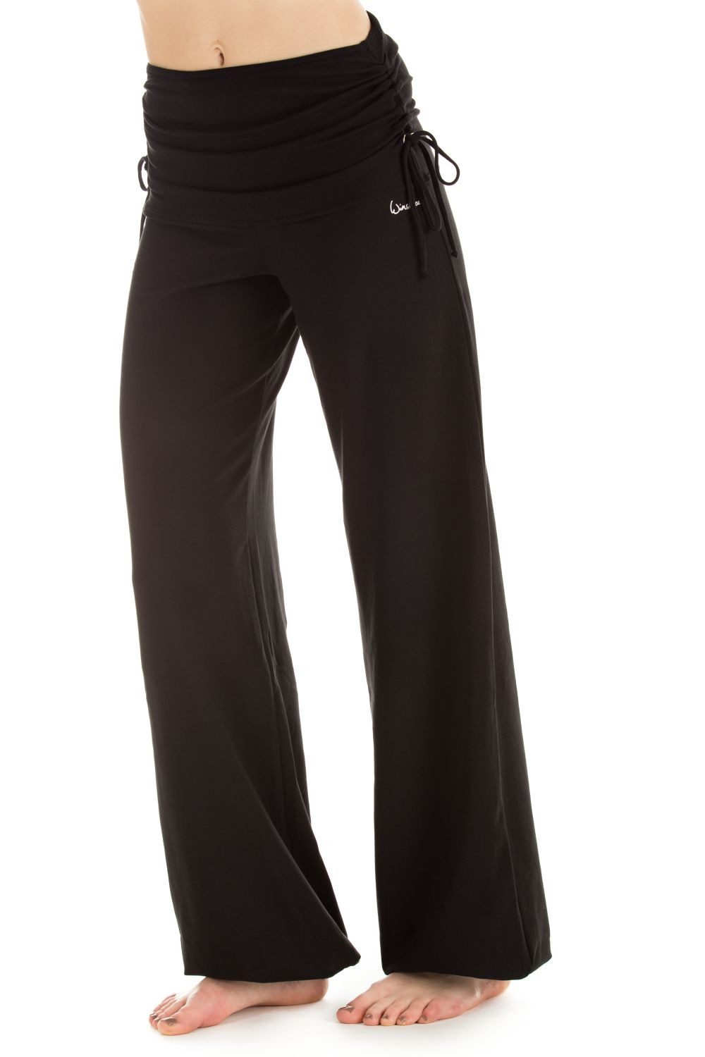 Winshape Sportbroek WH1 met aanrimpeling opzij