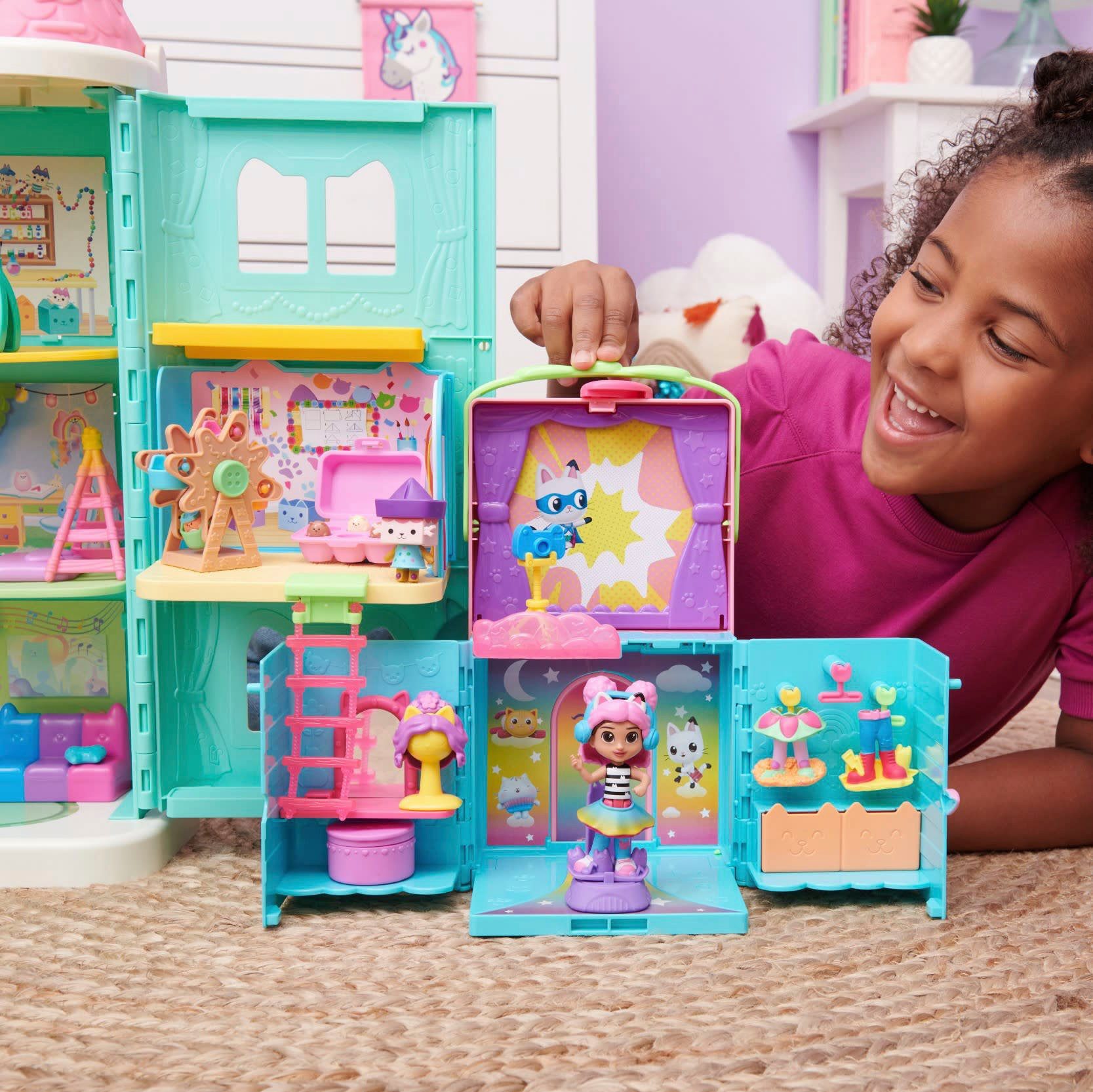 Spin Master Speelwereld Gabby's Dollhouse – Rainbow Closet kledingkast