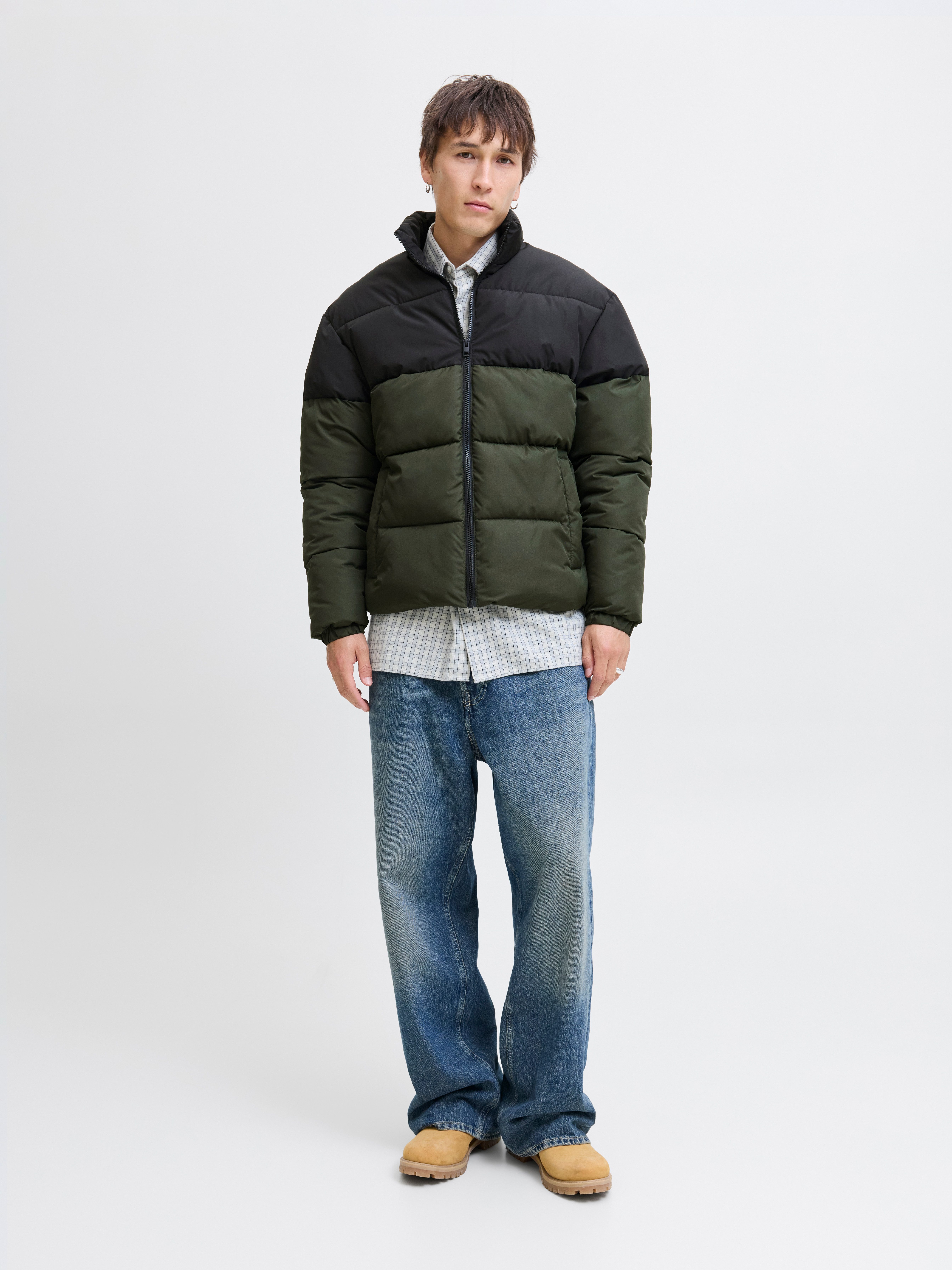 Jack & Jones Gewatteerde jas JJMAZE PUFFER COLLAR