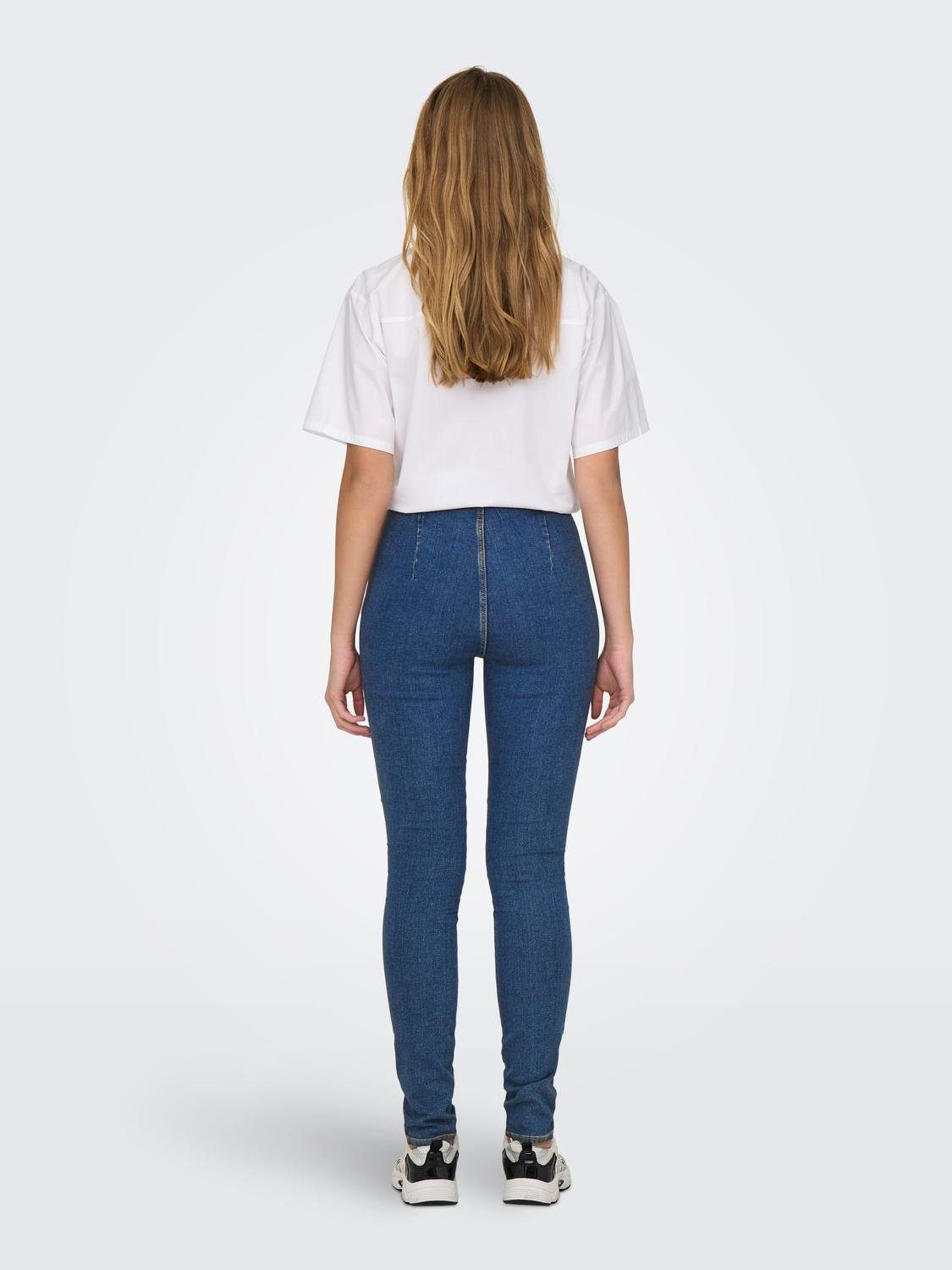 Only Skinny fit jeans ONLDAISY HW BUTTON SKINNY DNM