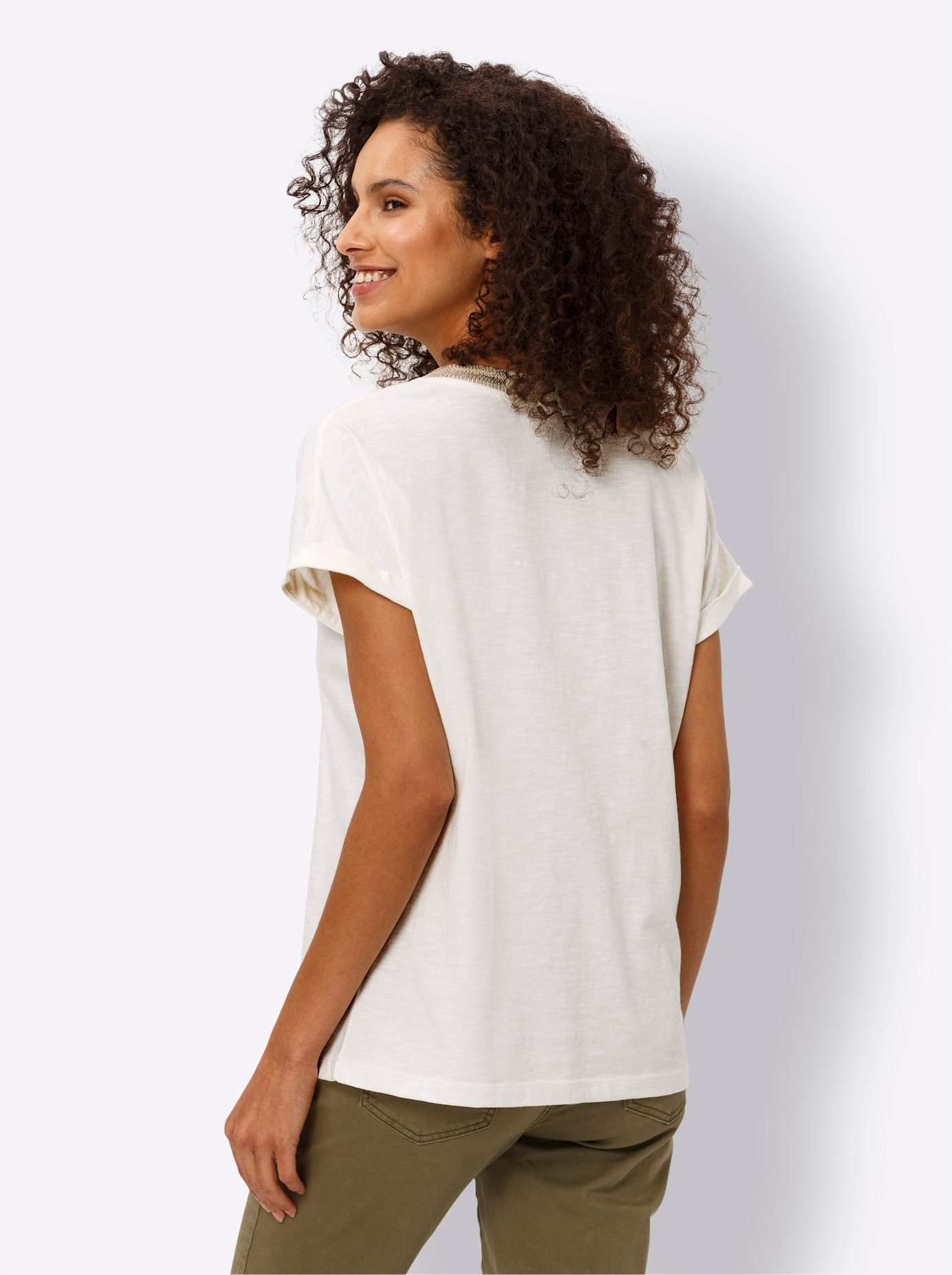 heine Shirt met V-hals Shirt (1-delig)