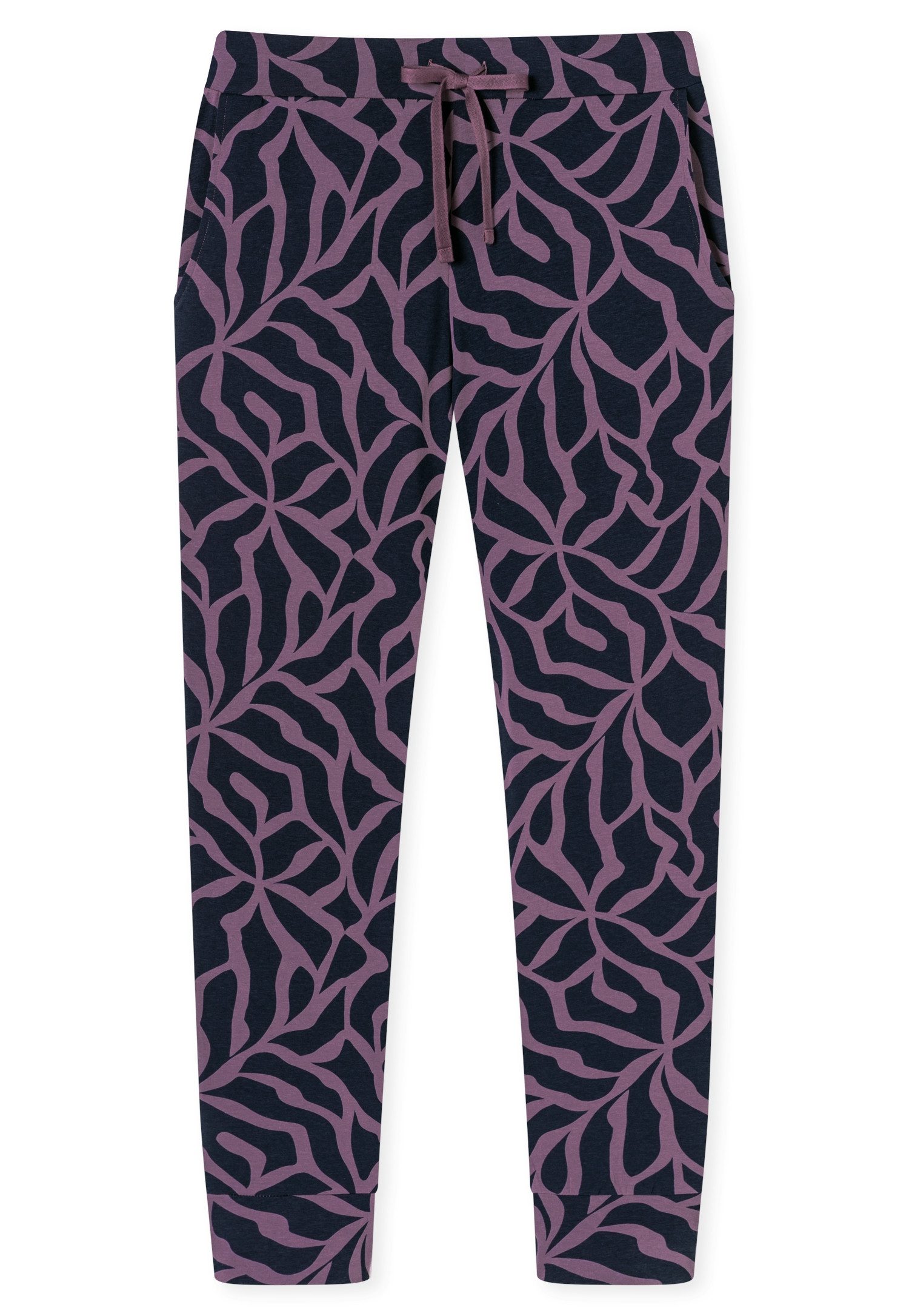 Schiesser Loungebroek Mix+Relax met opvallend printmotief