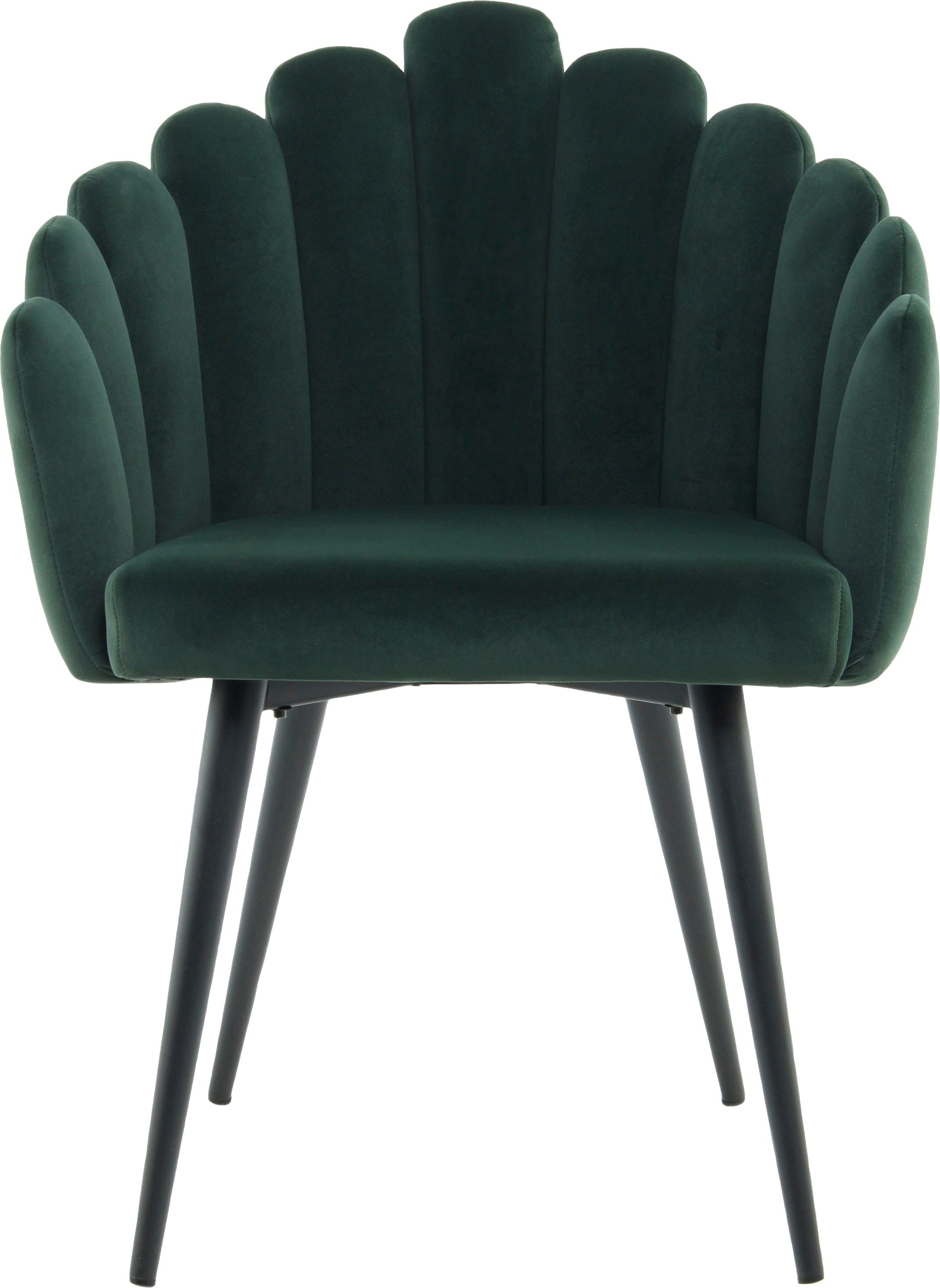 Kayoom Stoel Jeane 625, met fluweelzachte bekleding, comfortabel en gezellig fluweelzachte bekleding, modern, comfortabel en gezellig, met fluweelzachte bekleding (1 stuk)