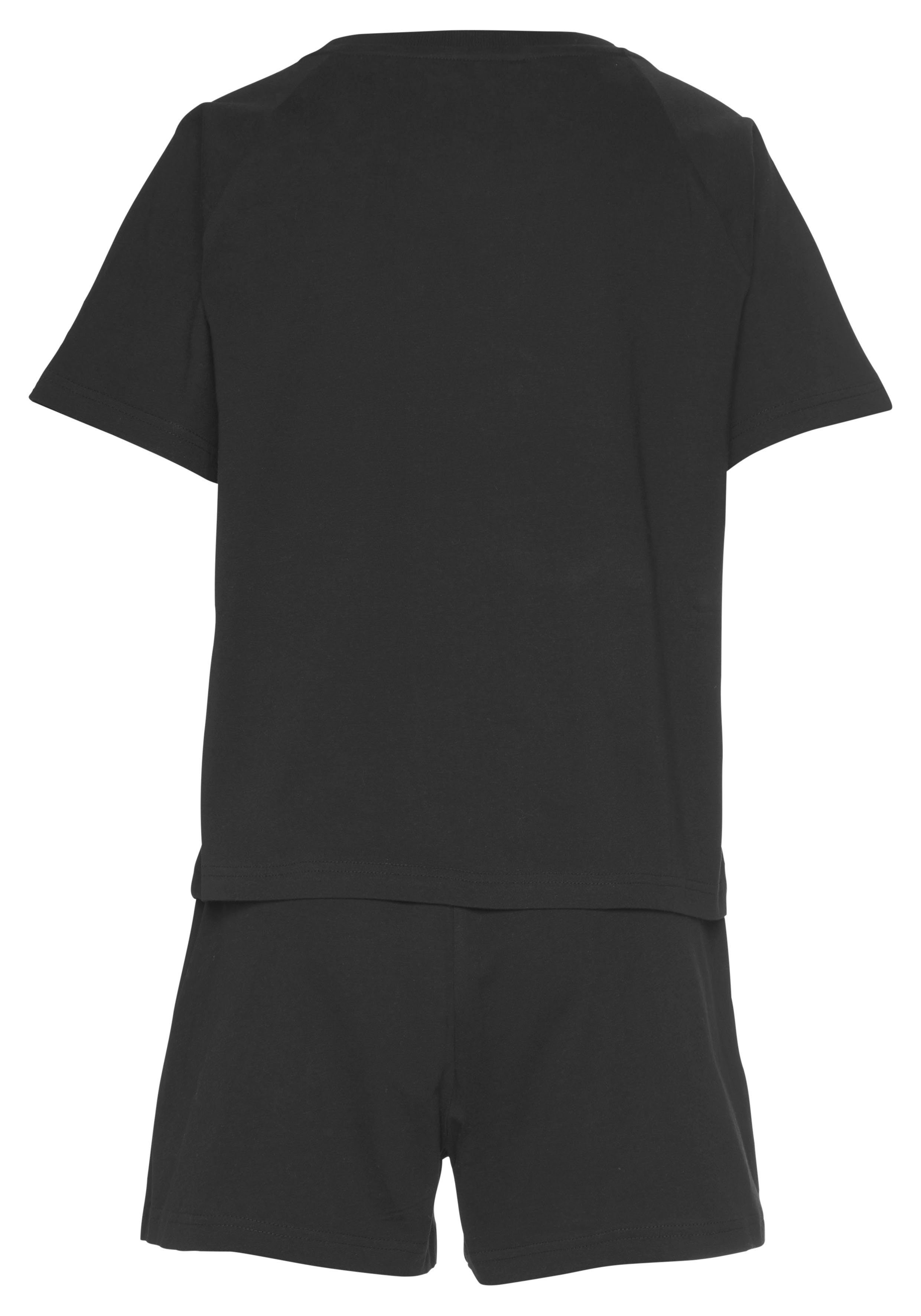 KangaROOS Shortama met slogan-frontprint (2-delig, 1 stuk)