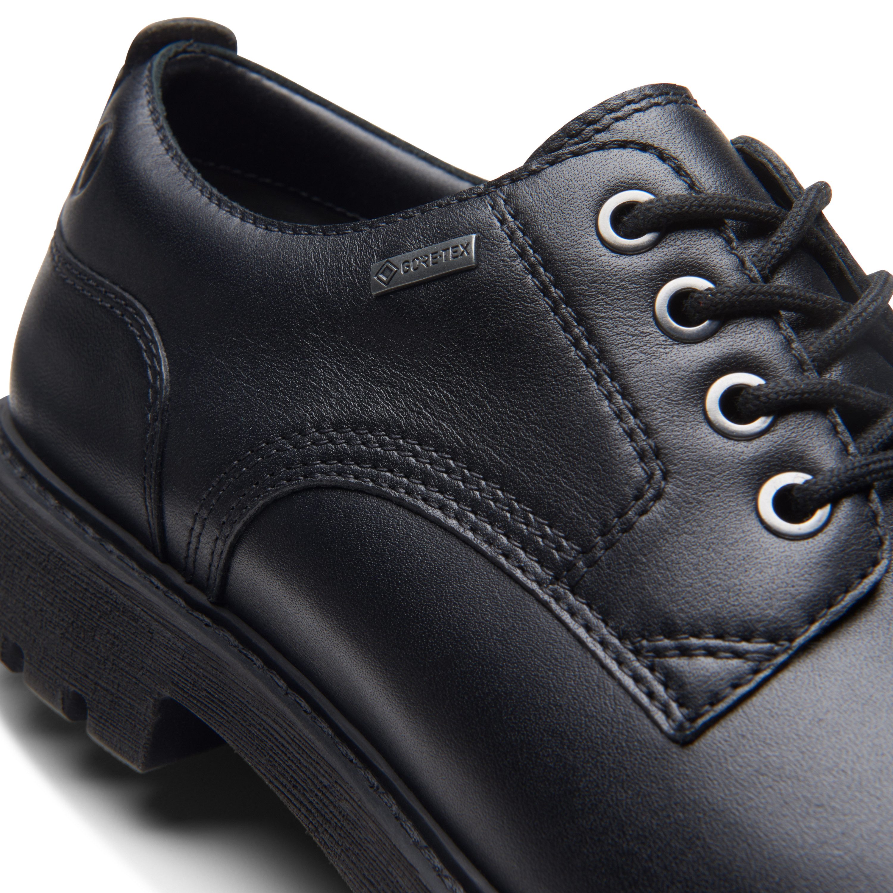 Clarks Veterschoenen BatcombeTieGTX Business schoen, kostuum schoen, comfortschoen met waterdichte Gore-Tex