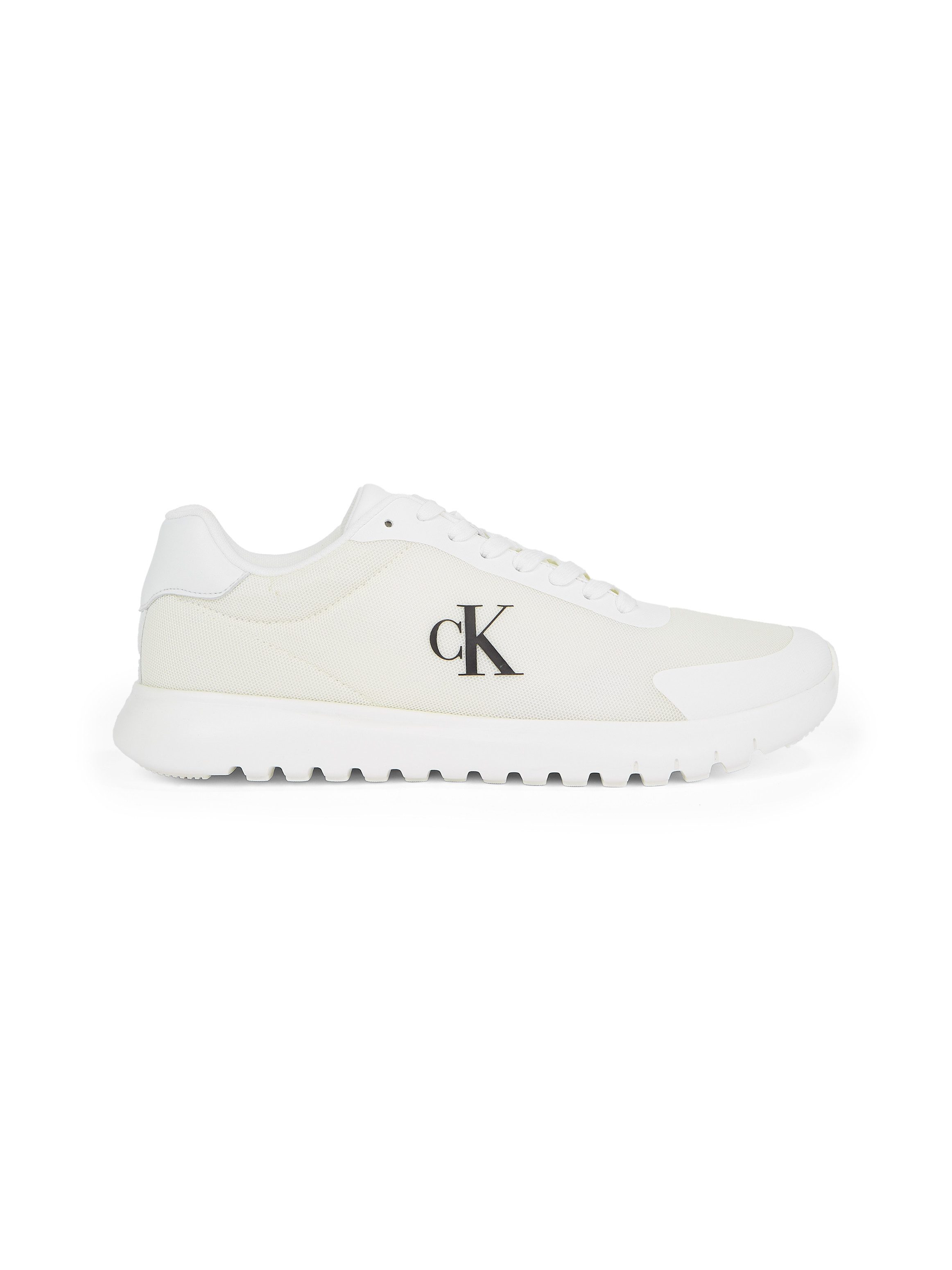 Calvin Klein Sneakers 3 EVA RUNNER MESH vrijetijdsschoen, lage schoen, veterschoen met contrast bies