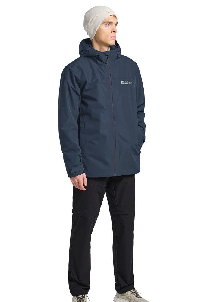 Jack Wolfskin Functioneel 3-in-1-jack MOONRISE 3IN1 JKT W met waterafstotende ritsen