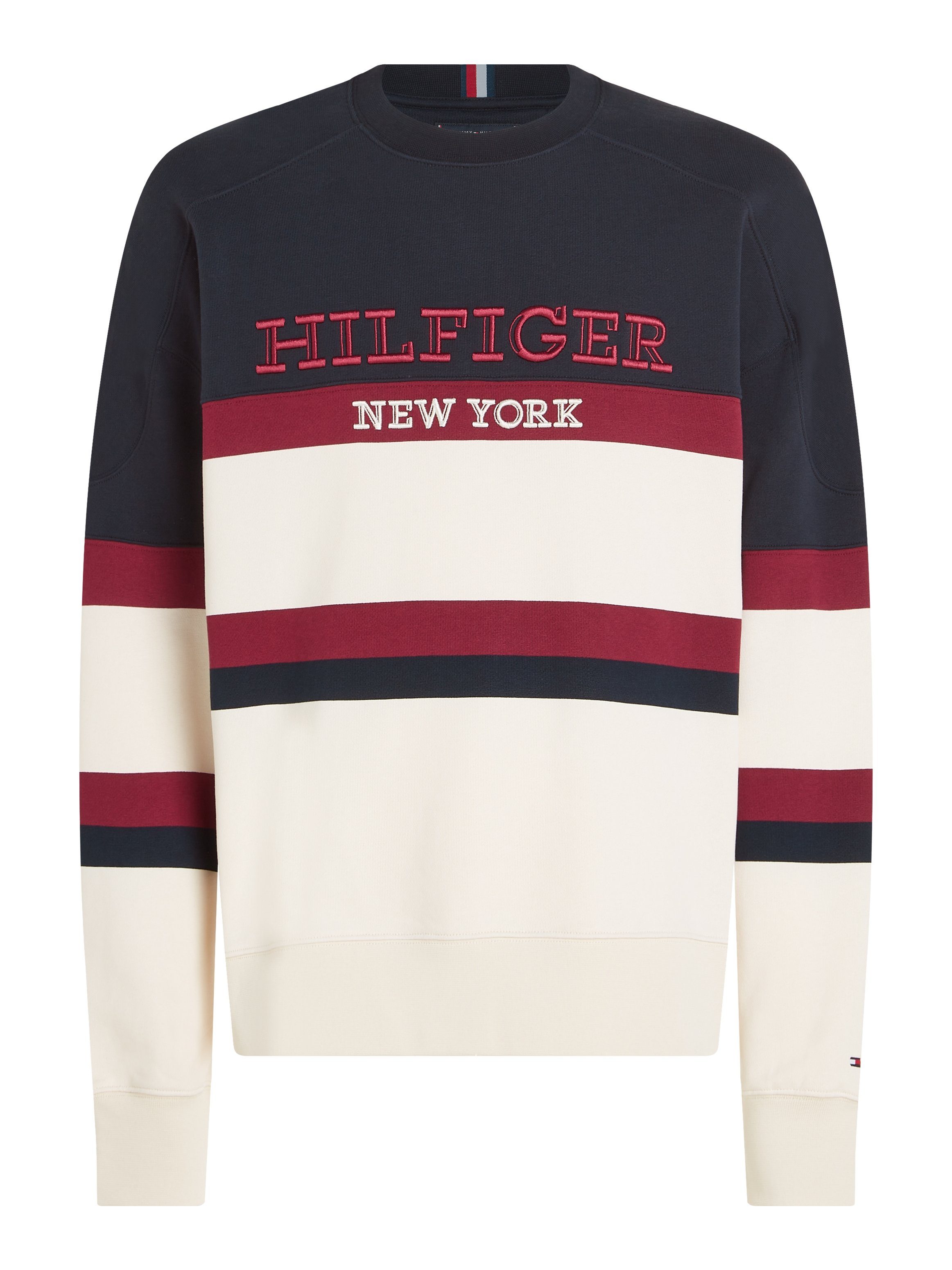 Tommy Hilfiger Sweatshirt MONOTYPE COLOR BLOCK SWEATSHIRT
