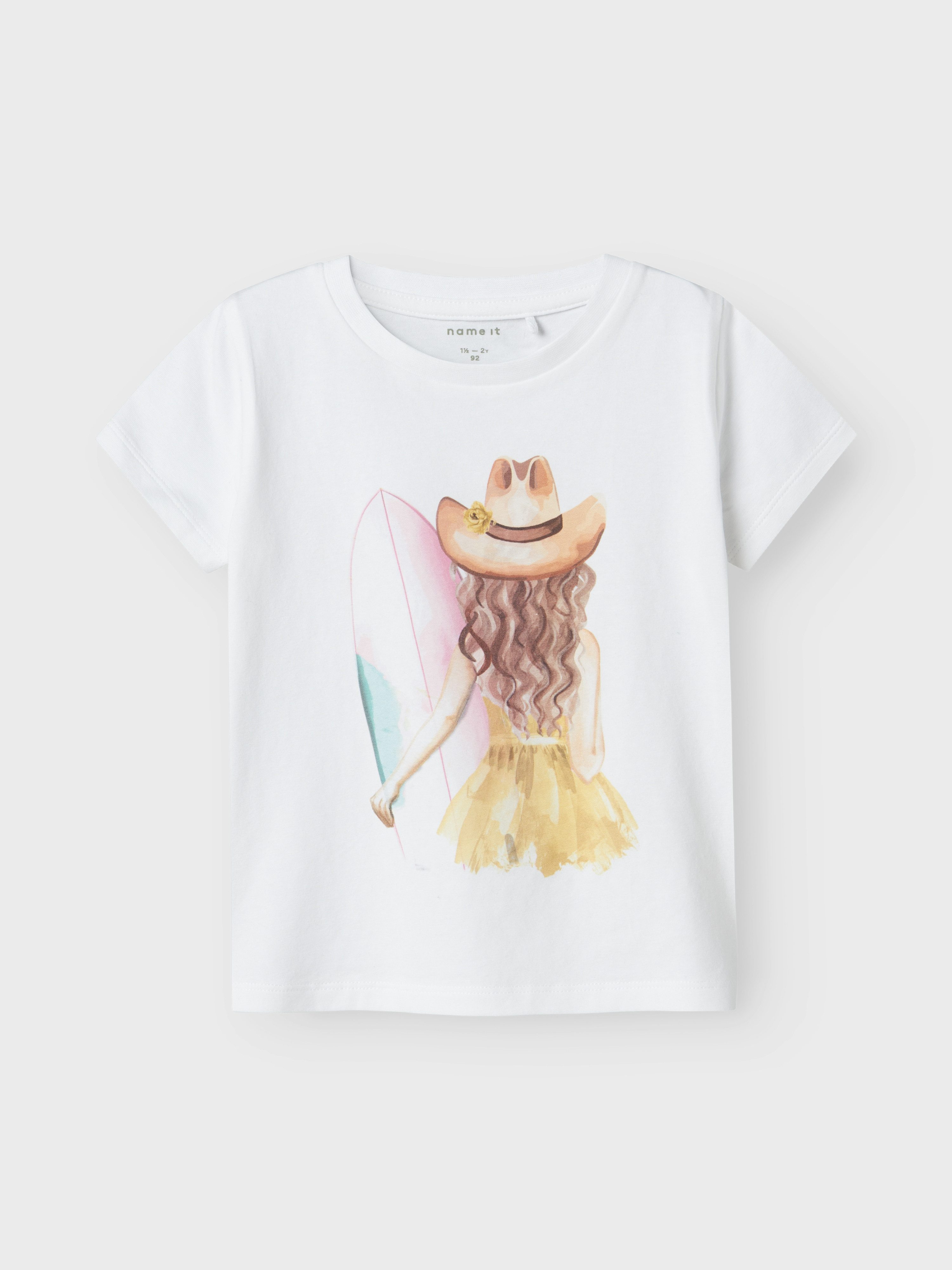Name It Shirt met korte mouwen NMFHATTIE SS TOP BOX