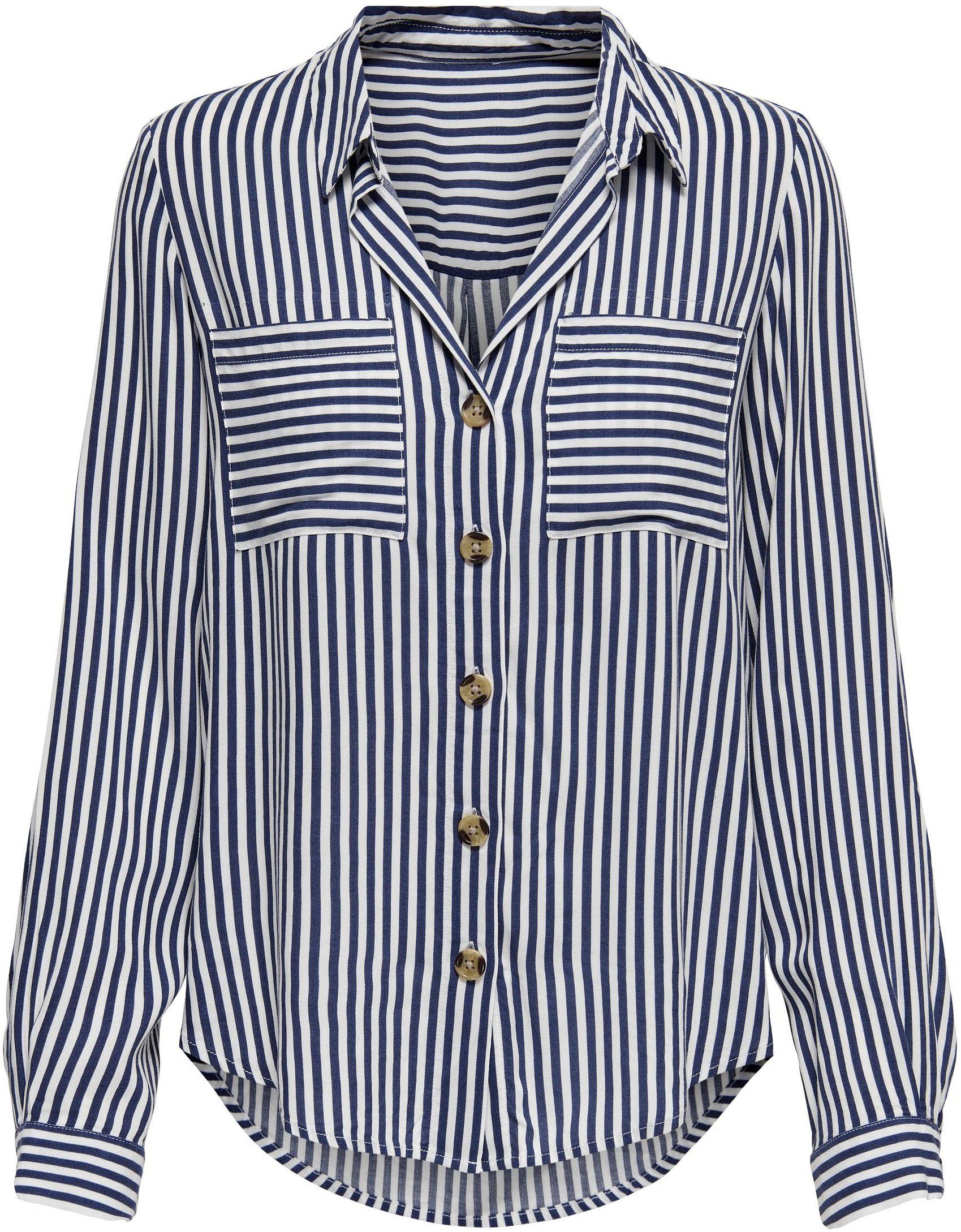 Only Overhemdblouse ONLYASMIN SHIRT L/S WVN NOOS
