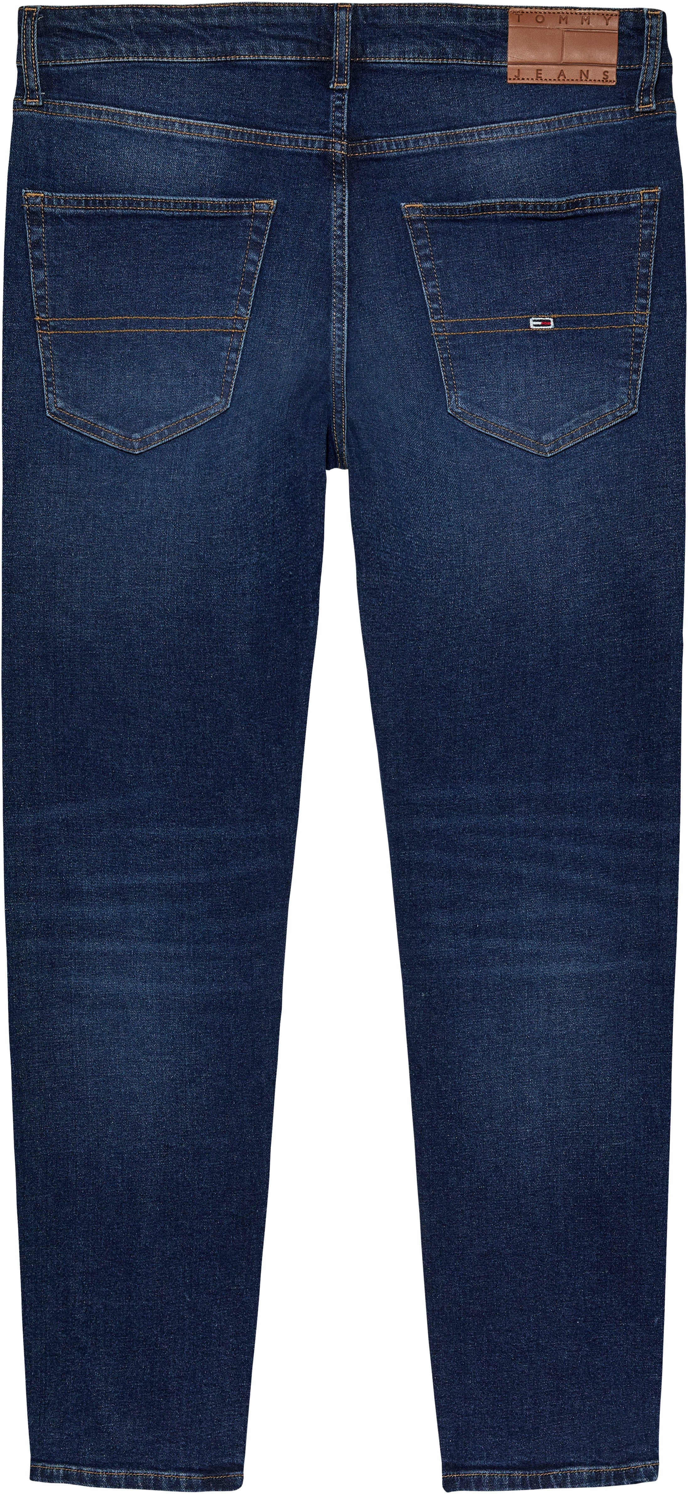 TOMMY JEANS Regular fit jeans DAD JEAN RGLR TPRD met gestempeld logo
