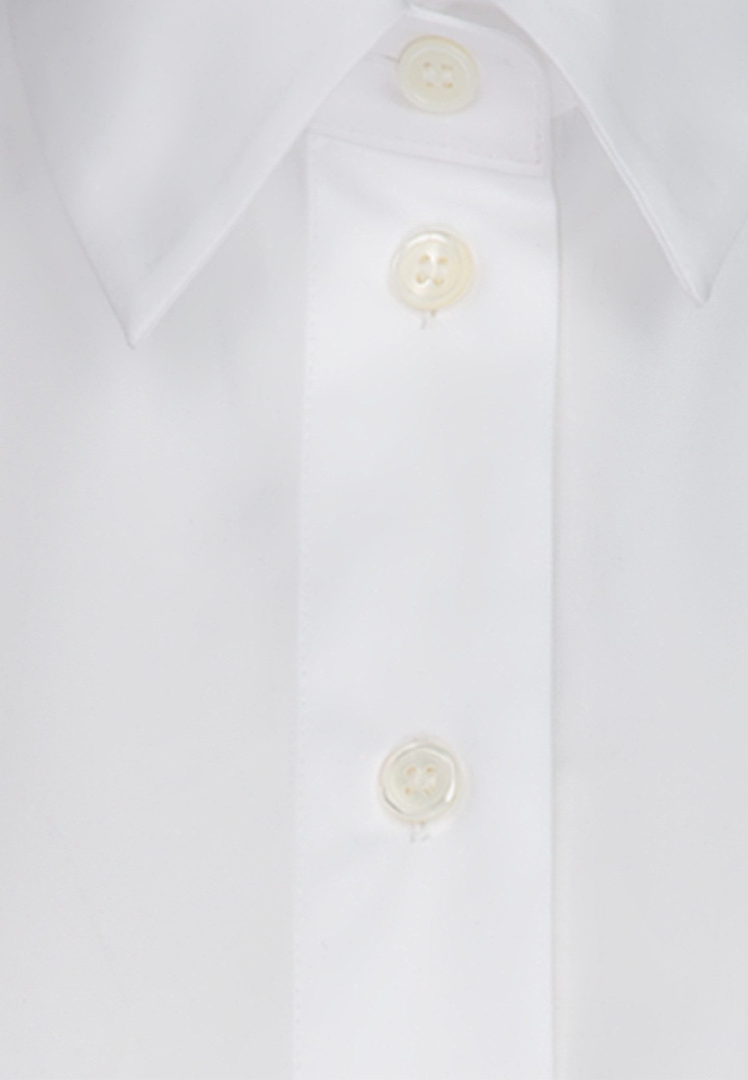 seidensticker Overhemdblouse Zwarte roos Lange mouwen kraag uni