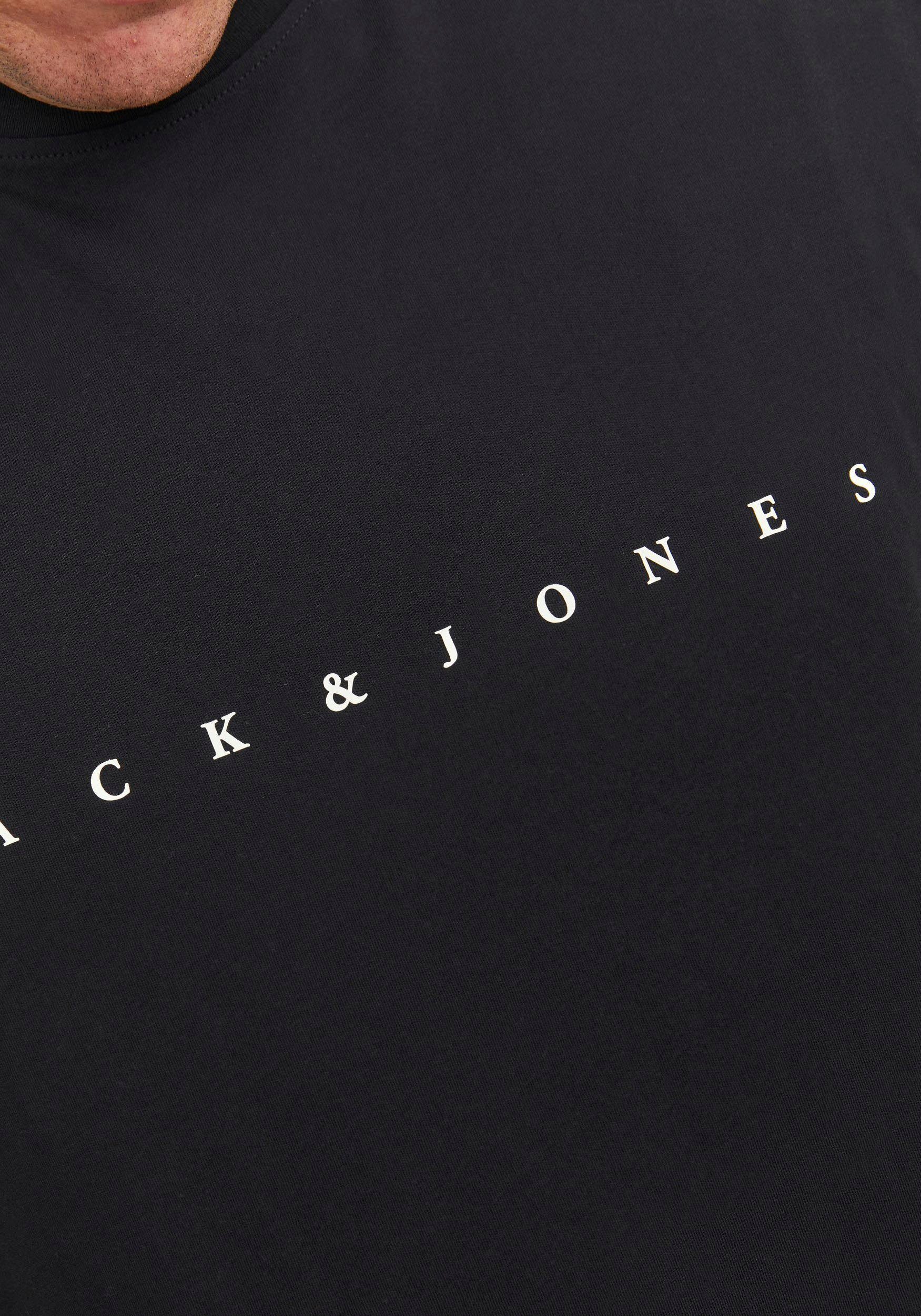 Jack & Jones PlusSize Shirt met ronde hals JJESTAR JJ TEE SS NOOS PLS