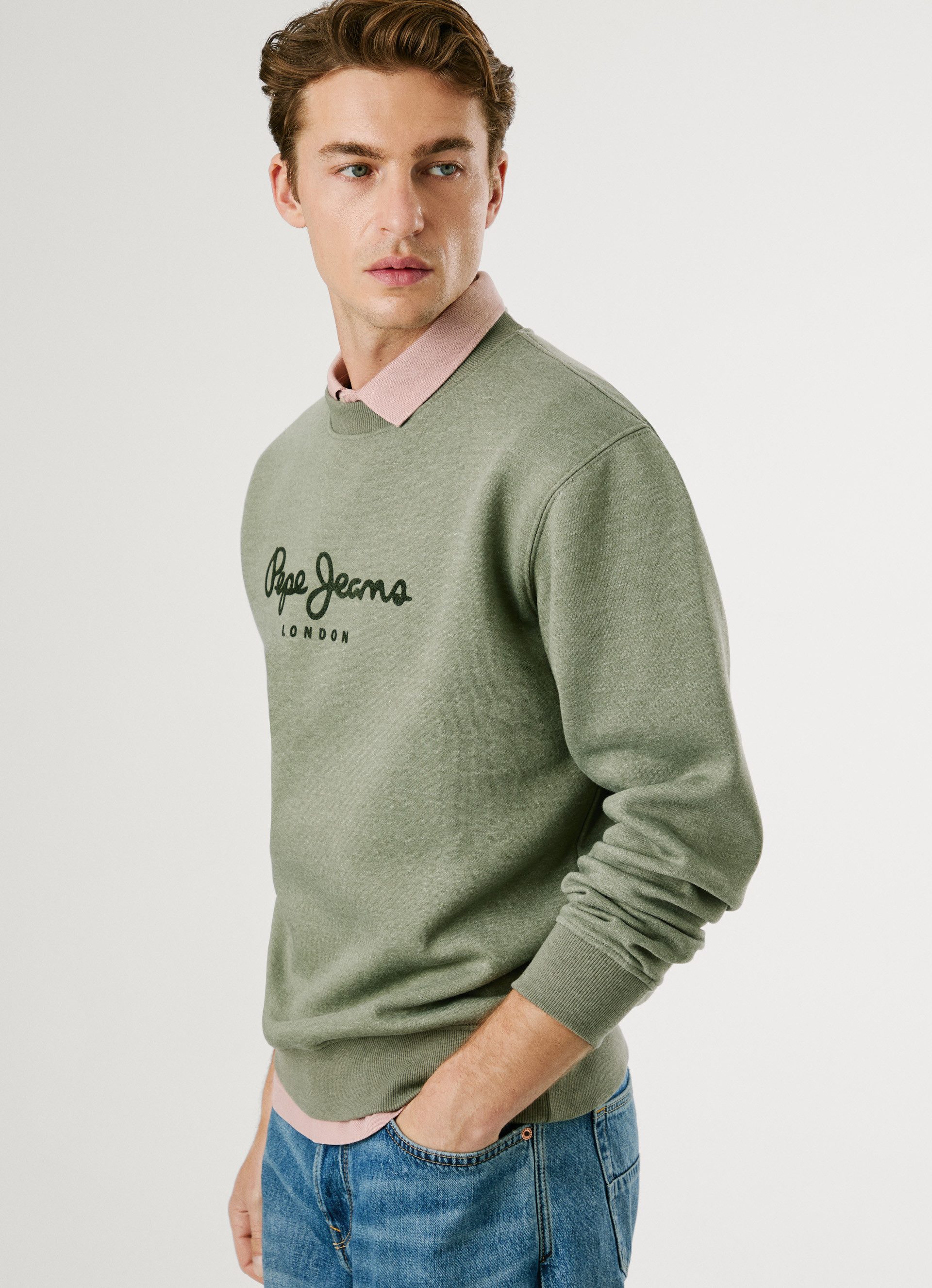 Pepe Jeans Sweatshirt MACBETH MELANGE CREW