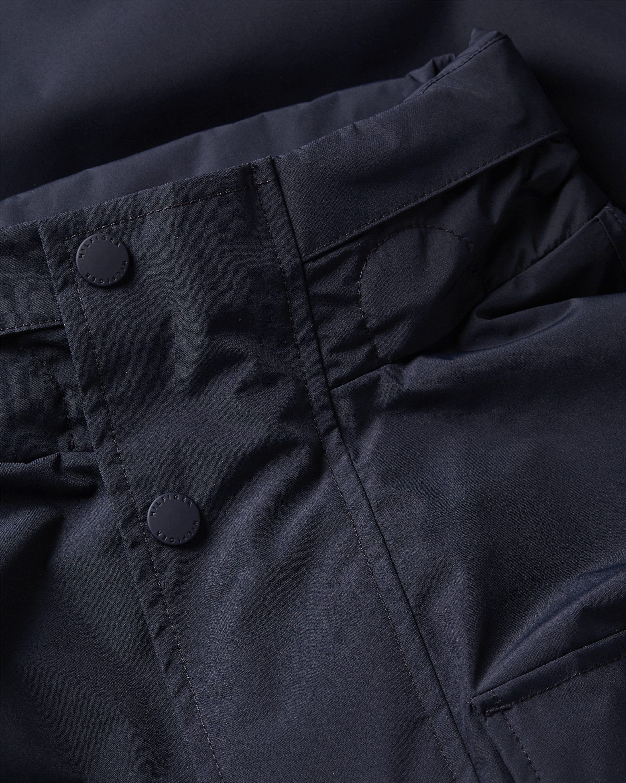 Tommy Hilfiger Field-jacket PACKABLE FIELD JACKET Capuchon op te bergen in de kraag