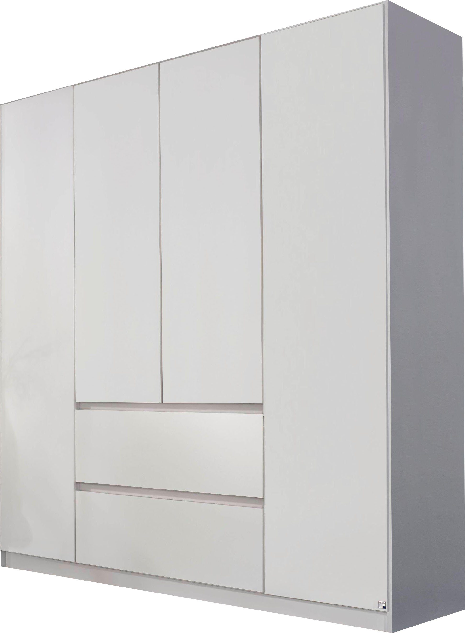 rauch Draaideurkast Kledingkast kast garderobe garderobekast MAINZ greeploze front, buitendeuren met push-to-open functie made in germany